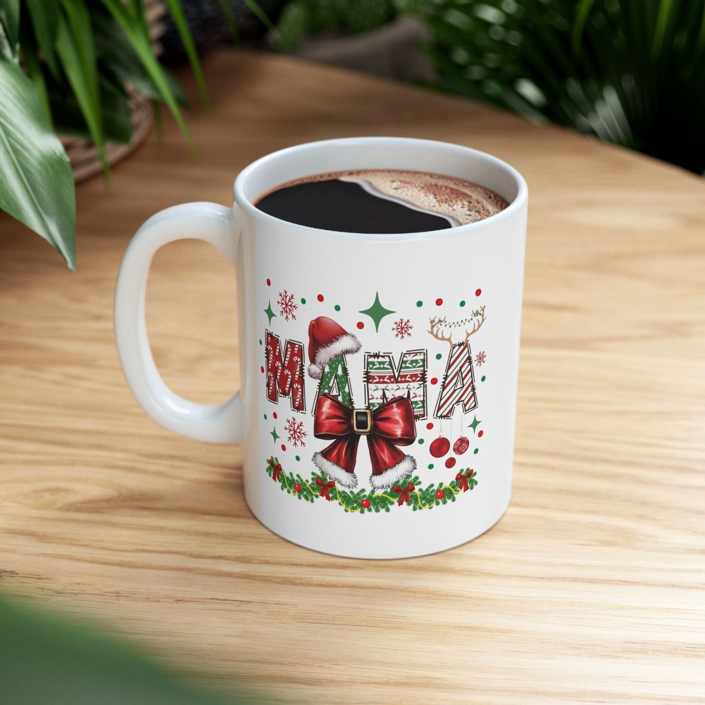 Christmas Mama Mugs, Mama Mugs Gift