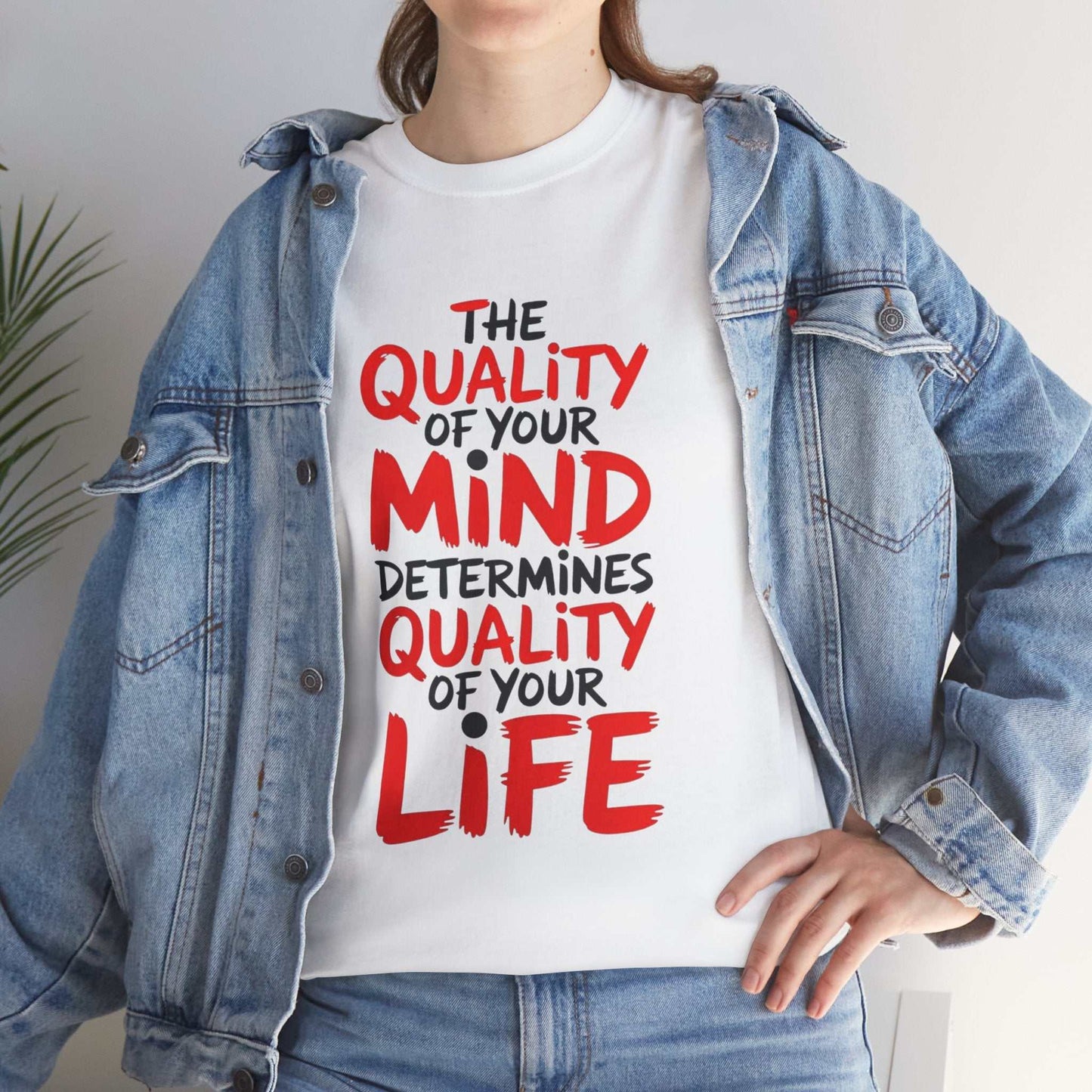 Inspiring Mind Quality Tee - Motivational Shirt, Unisex Cotton T-Shirt, Gift for Friends