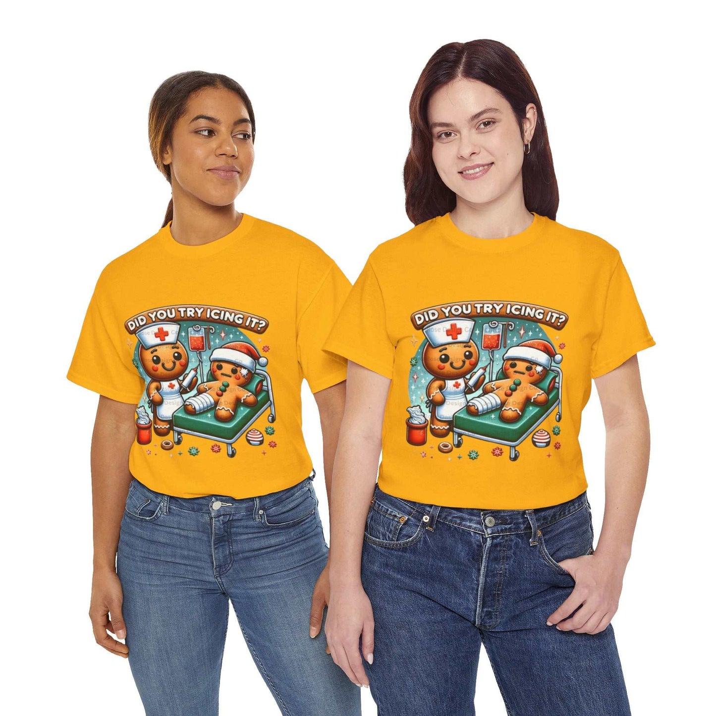Did You Try Icing It Shirt, Nurse Christmas Shirt