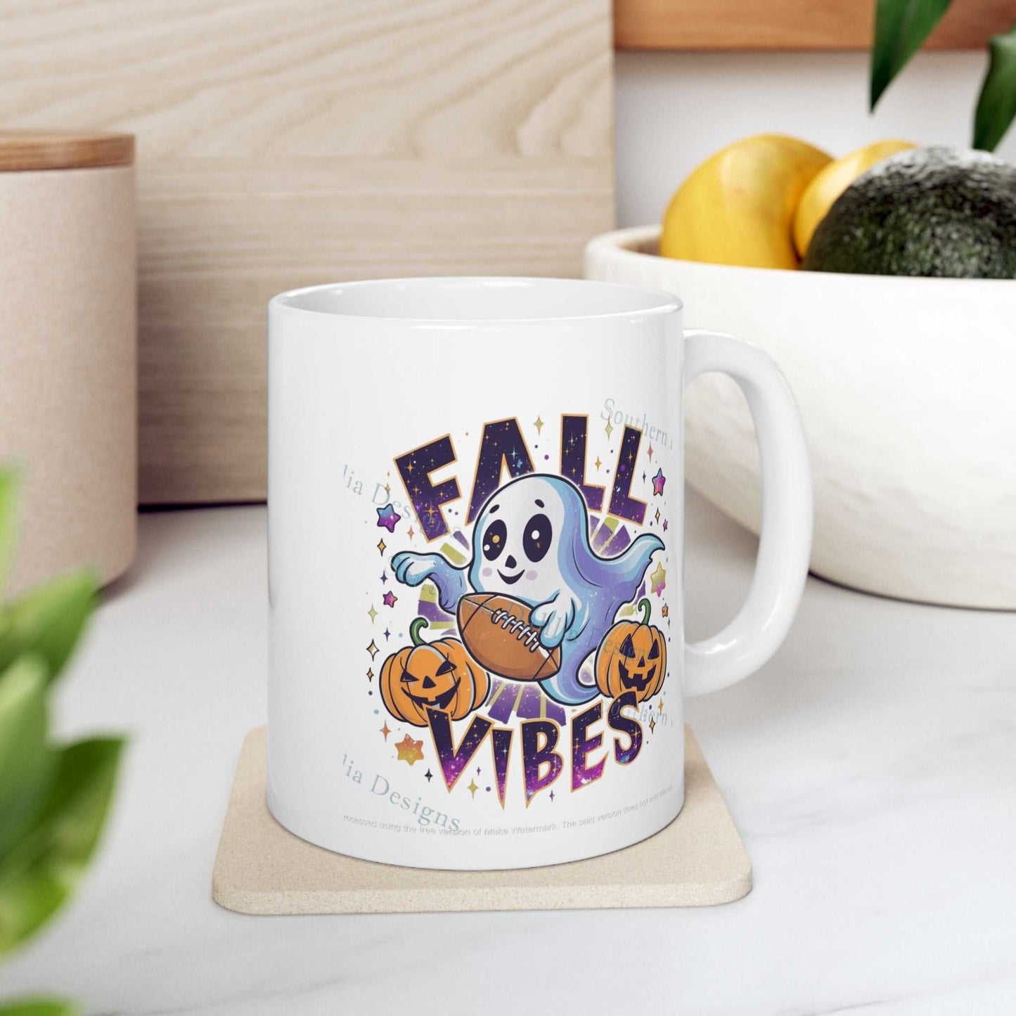 Fall Vibes Mugs, Cute Thanksgiving Gift
