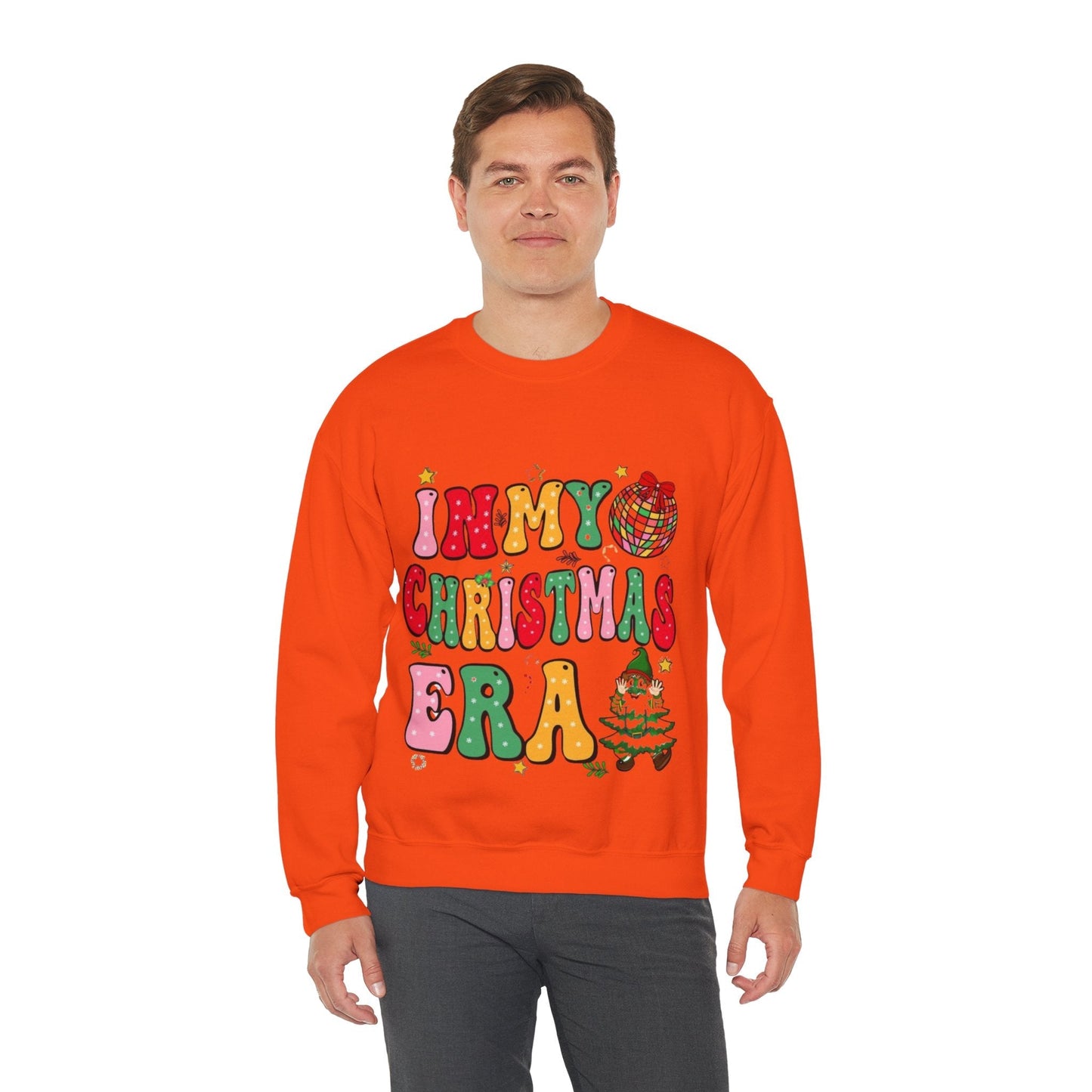 In My Christmas Era Sweatshirt, Retro Christmas Gift