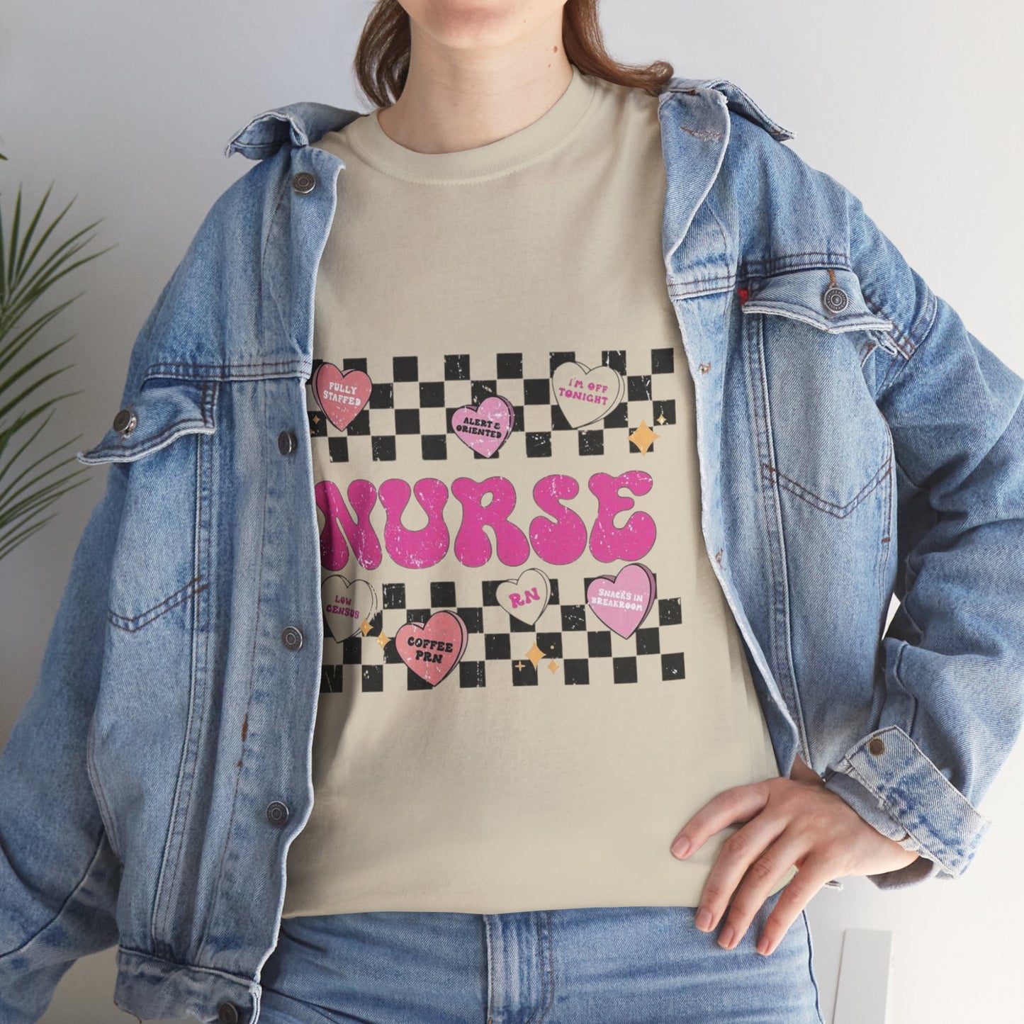 Love Nurse Retro T-Shirt, Retro Comfort Nurse Gift