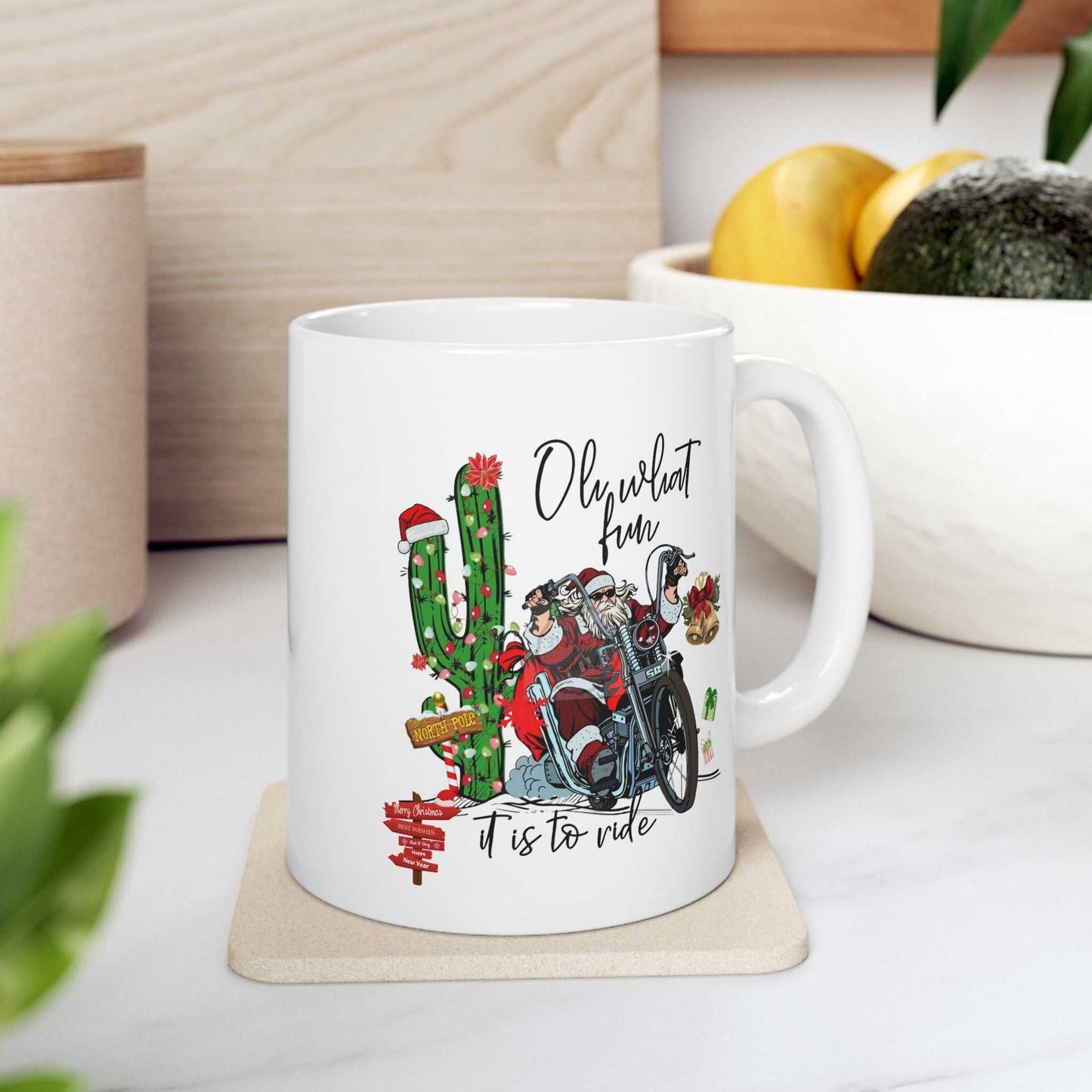 Oh What Fun It Is To Rule Mug, Christmas Mugs Gift