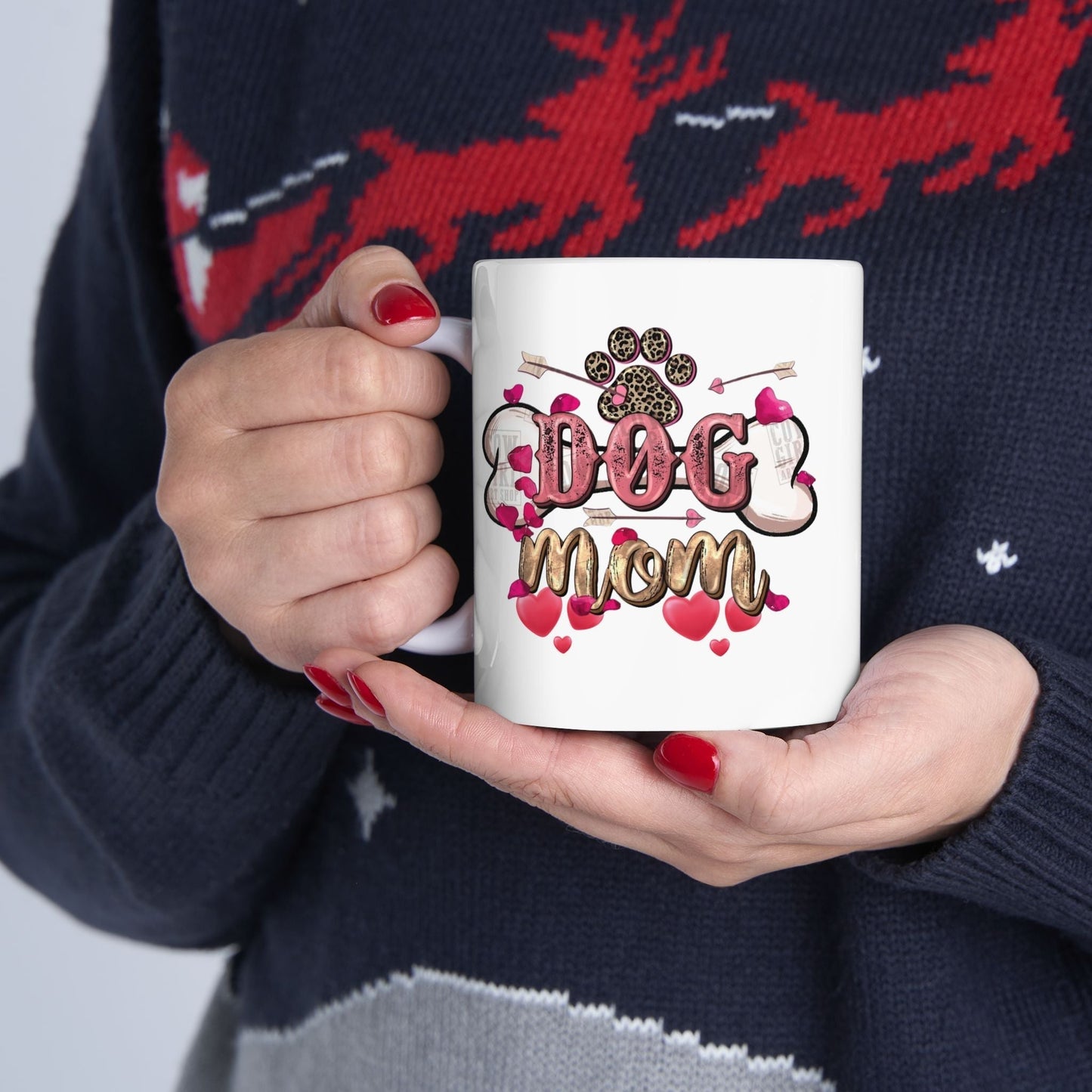 Dog Mom Valentine Mugs, Dog Valentine Gift for Mom