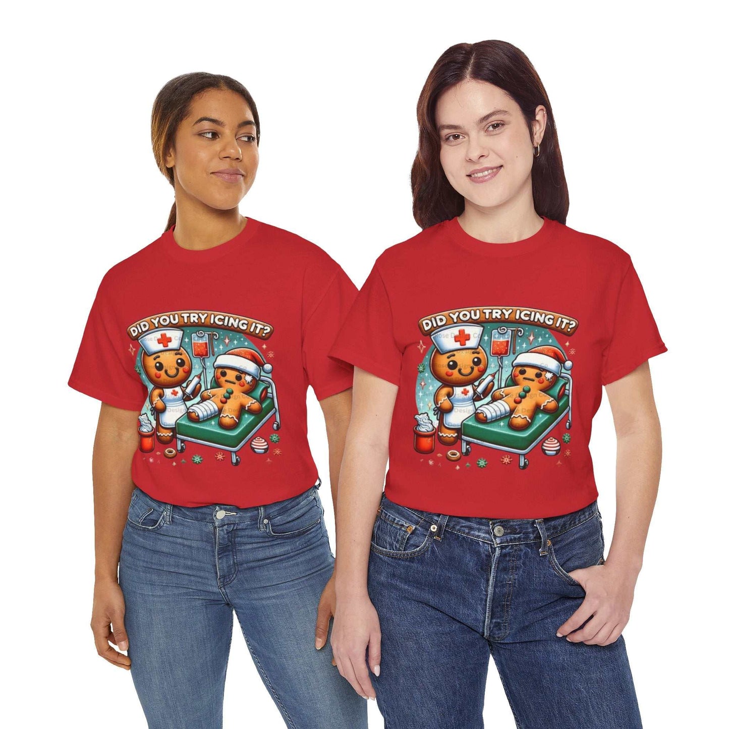 Did You Try Icing It Shirt, Nurse Christmas Shirt