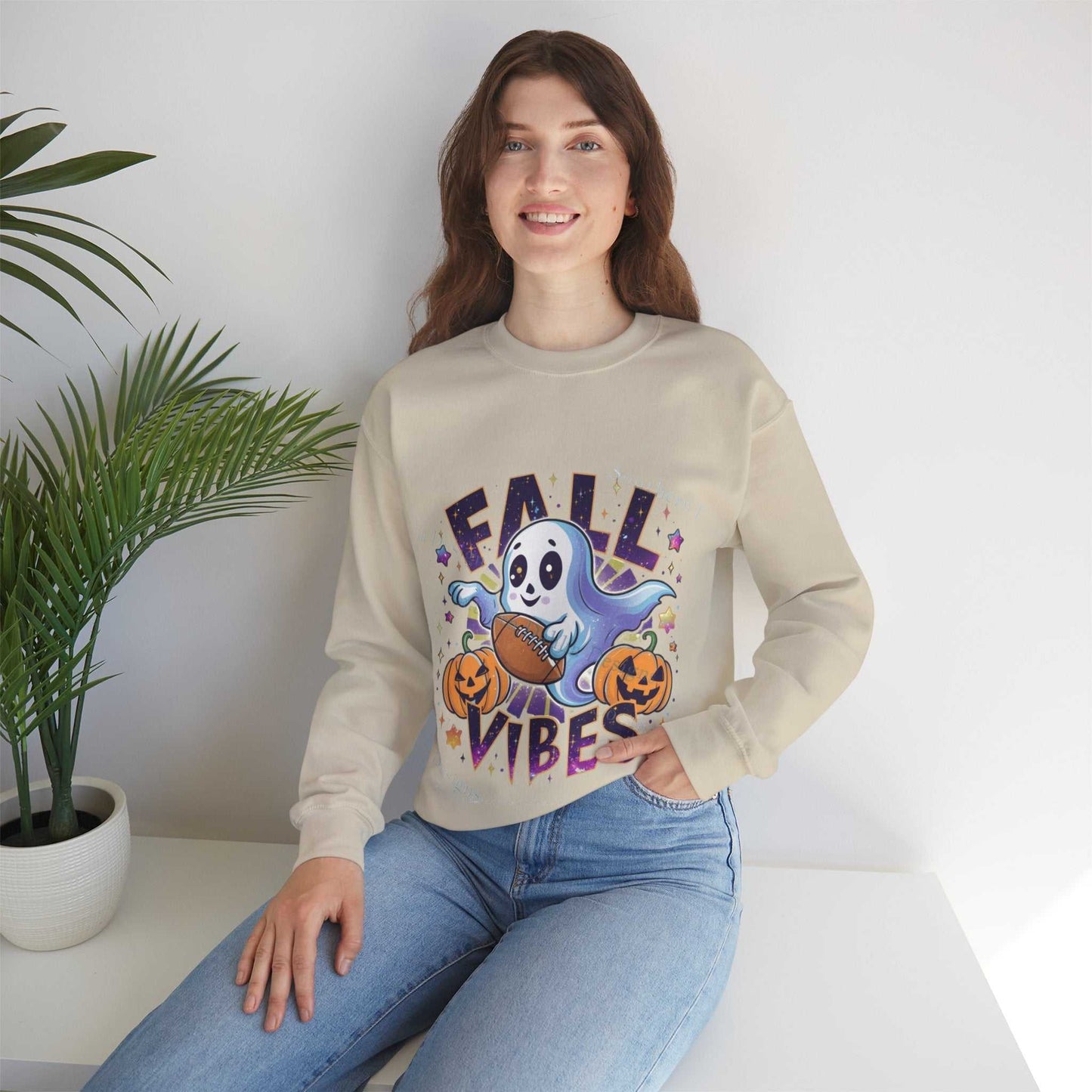 Fall Vibes Sweatshirt, Cute Thanksgiving Gift