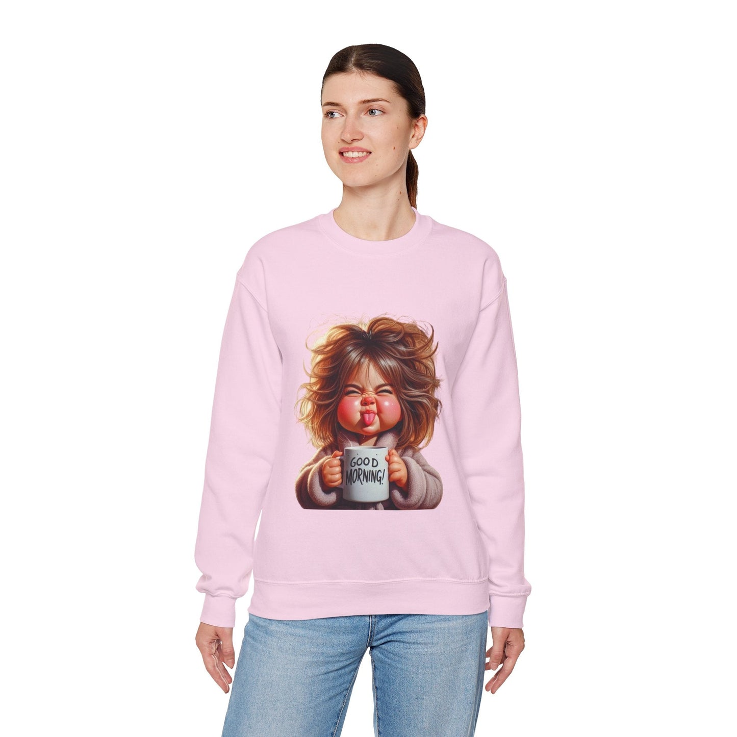Good Morning Sweatshirt - Unisex Heavy Blend Crewneck