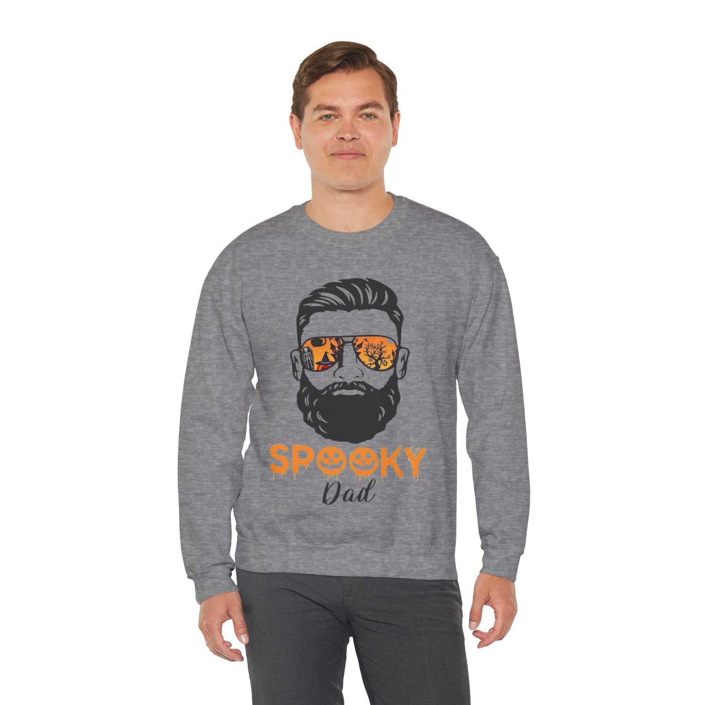 Matching Dad Halloween Sweatshirts, Couples Halloween Gift