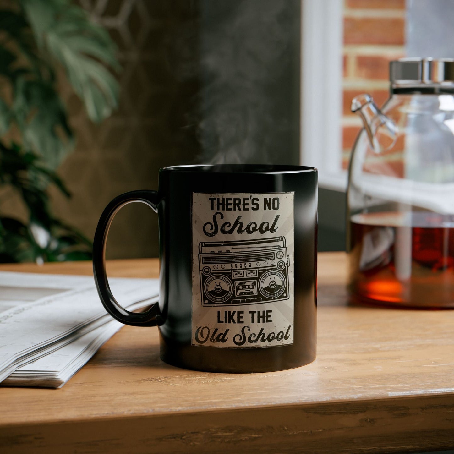 Retro Old School Mug - 11oz & 15oz Coffee Cup