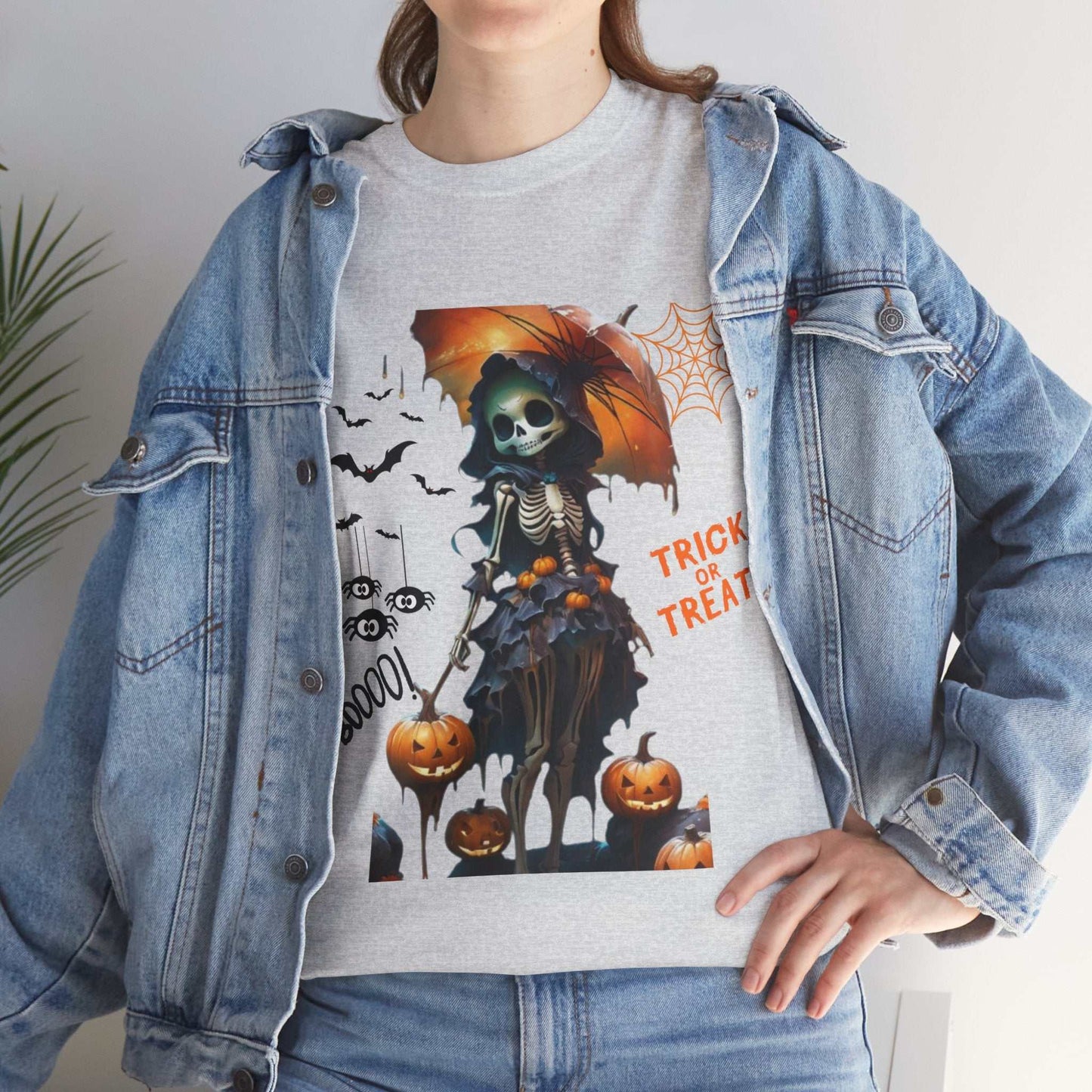 Girl Skeleton T-Shirt for Halloween, Baby Girl Halloween Tee Gift