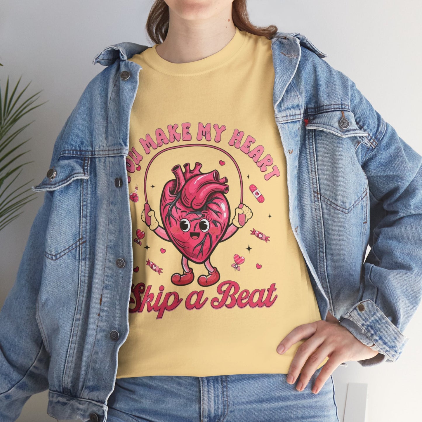 You Make My Heart Skip a Beat T-Shirt, Funny Heart Gift For Nurse