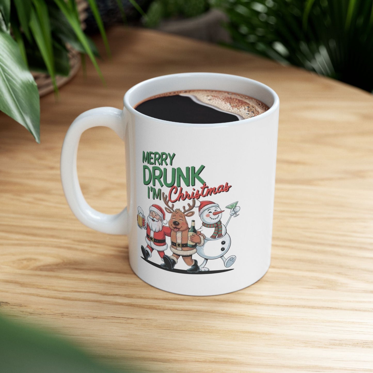 Merry Drunk Im Christmas Mugs, Funny Christmas Gift