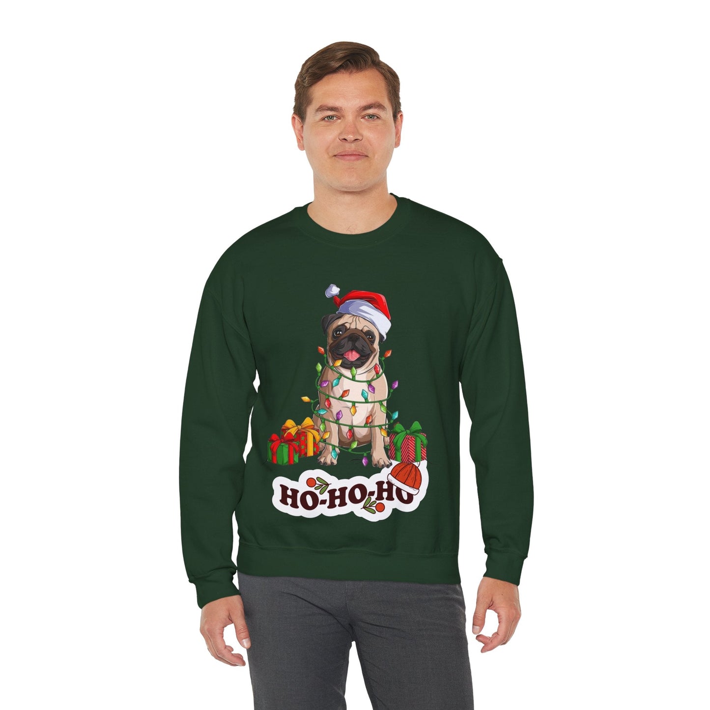 Cute Christmas Dog Sweatshirt, Christmas Dog Gift