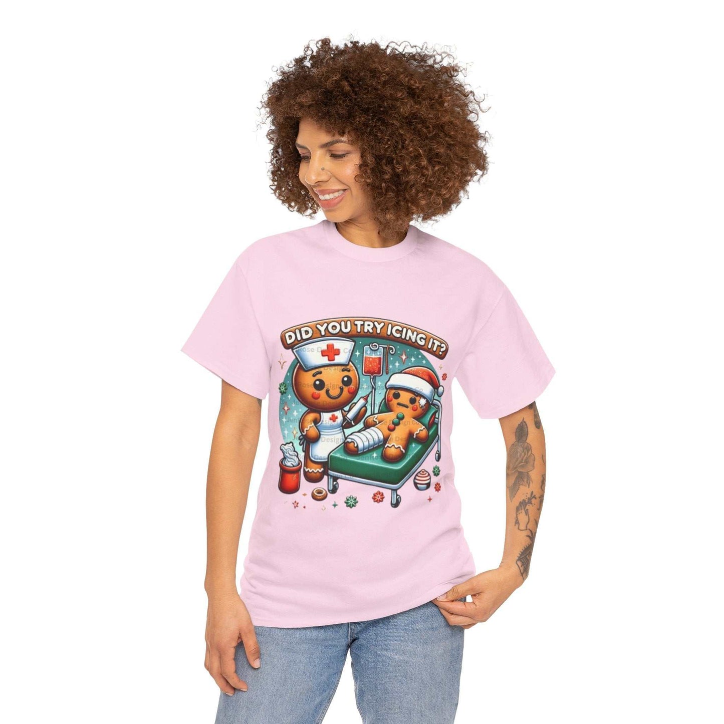 Did You Try Icing It Shirt, Nurse Christmas Shirt