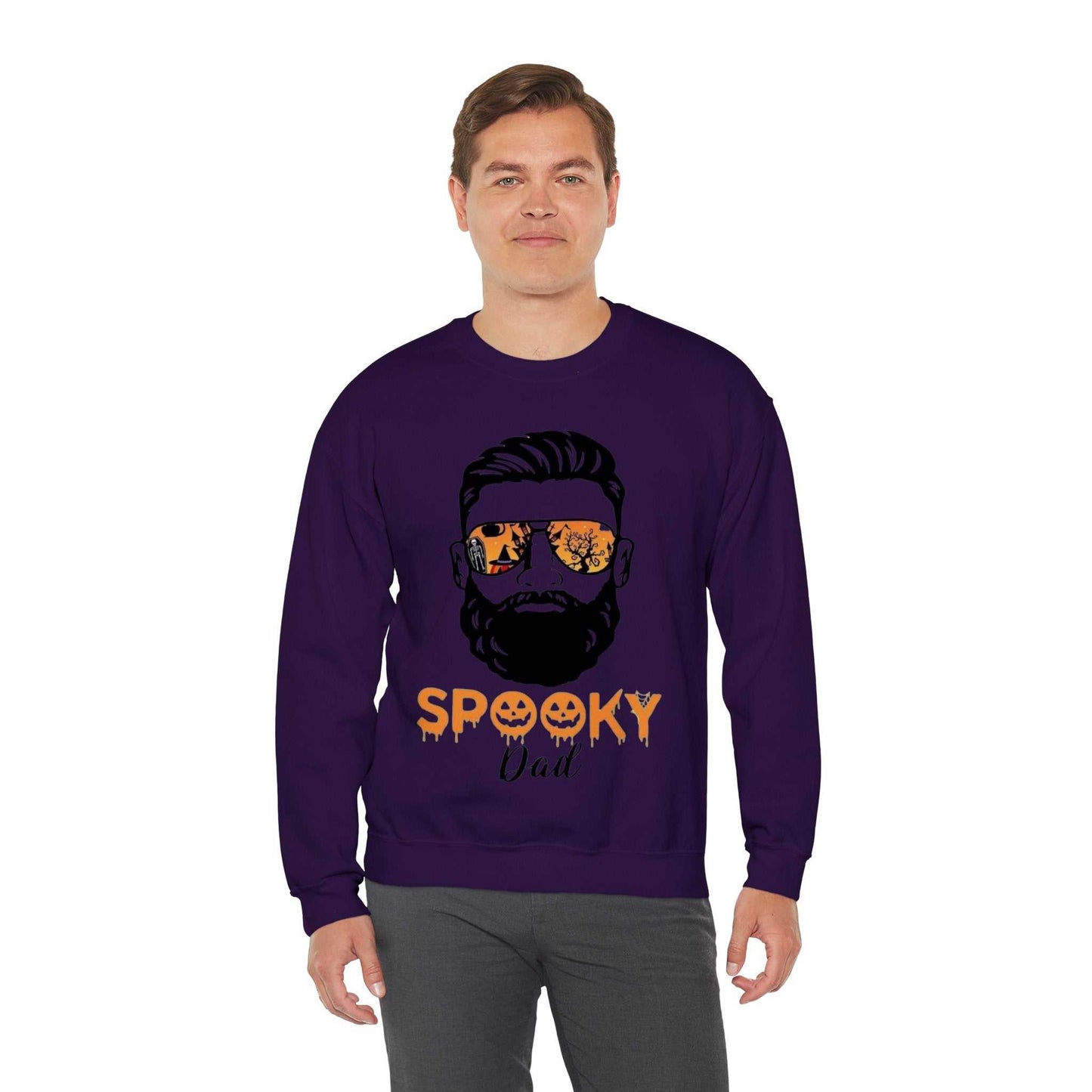 Matching Dad Halloween Sweatshirts, Couples Halloween Gift
