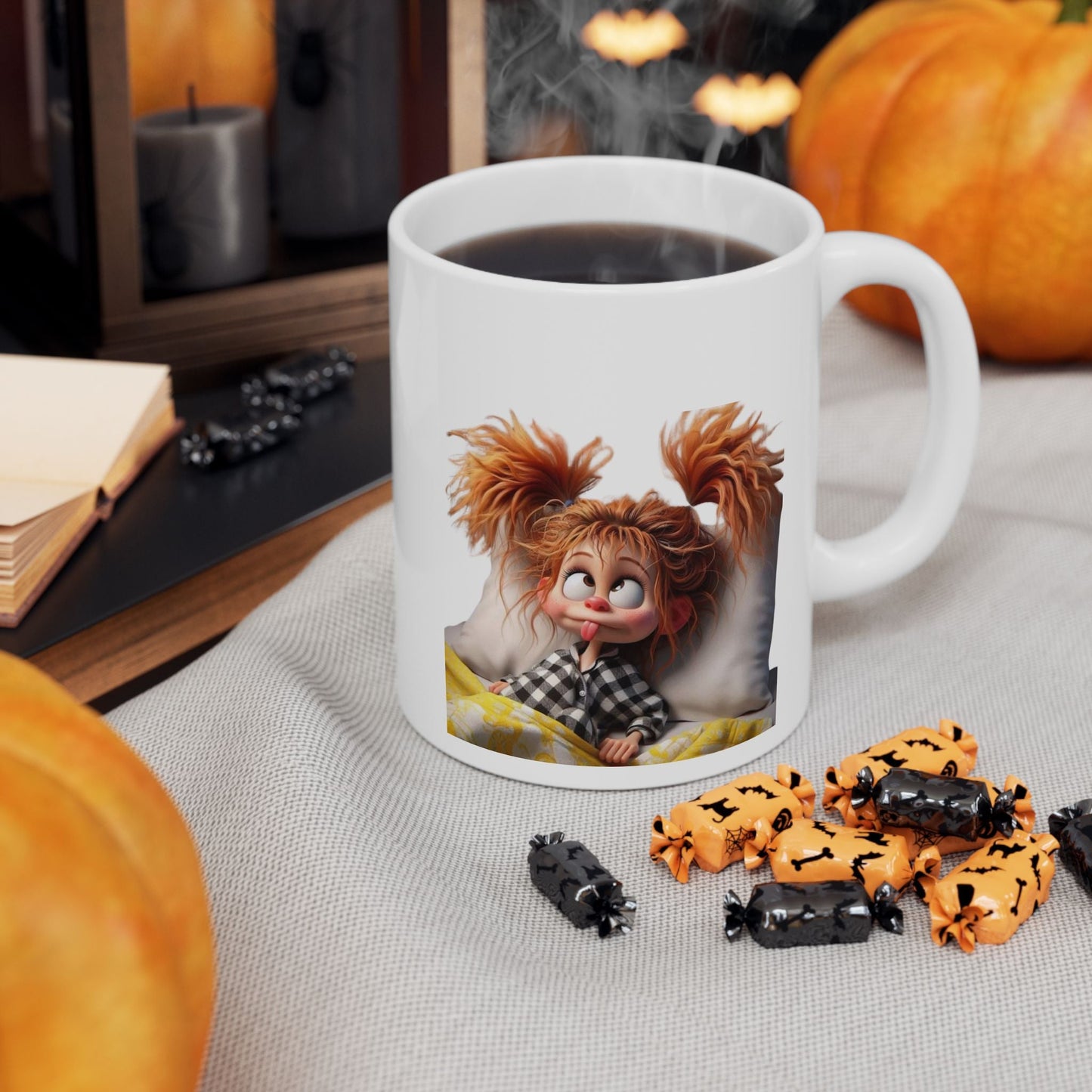 Whimsical Animal Ceramic Mug - Fun 11oz & 15oz Coffee Cup