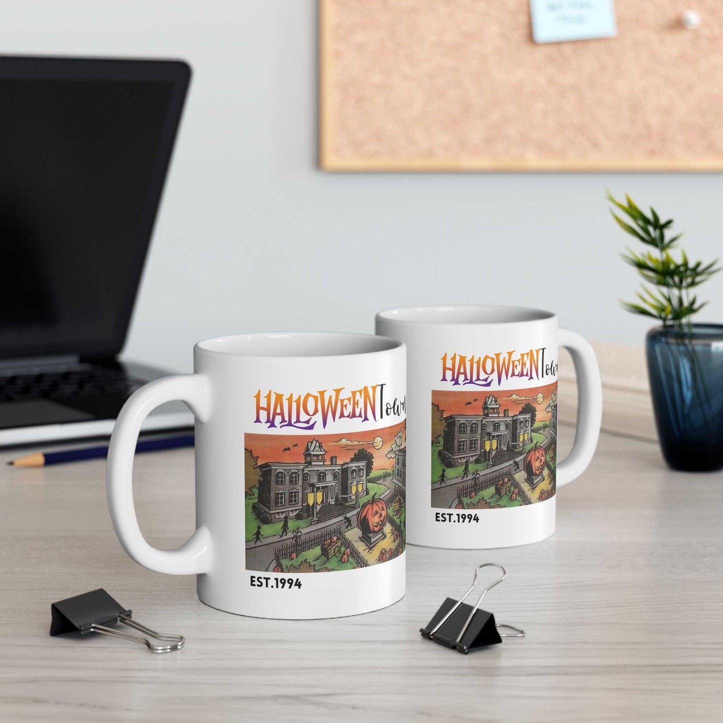 Halloweentown Est 1994 Mugs, Retro Halloween Gift