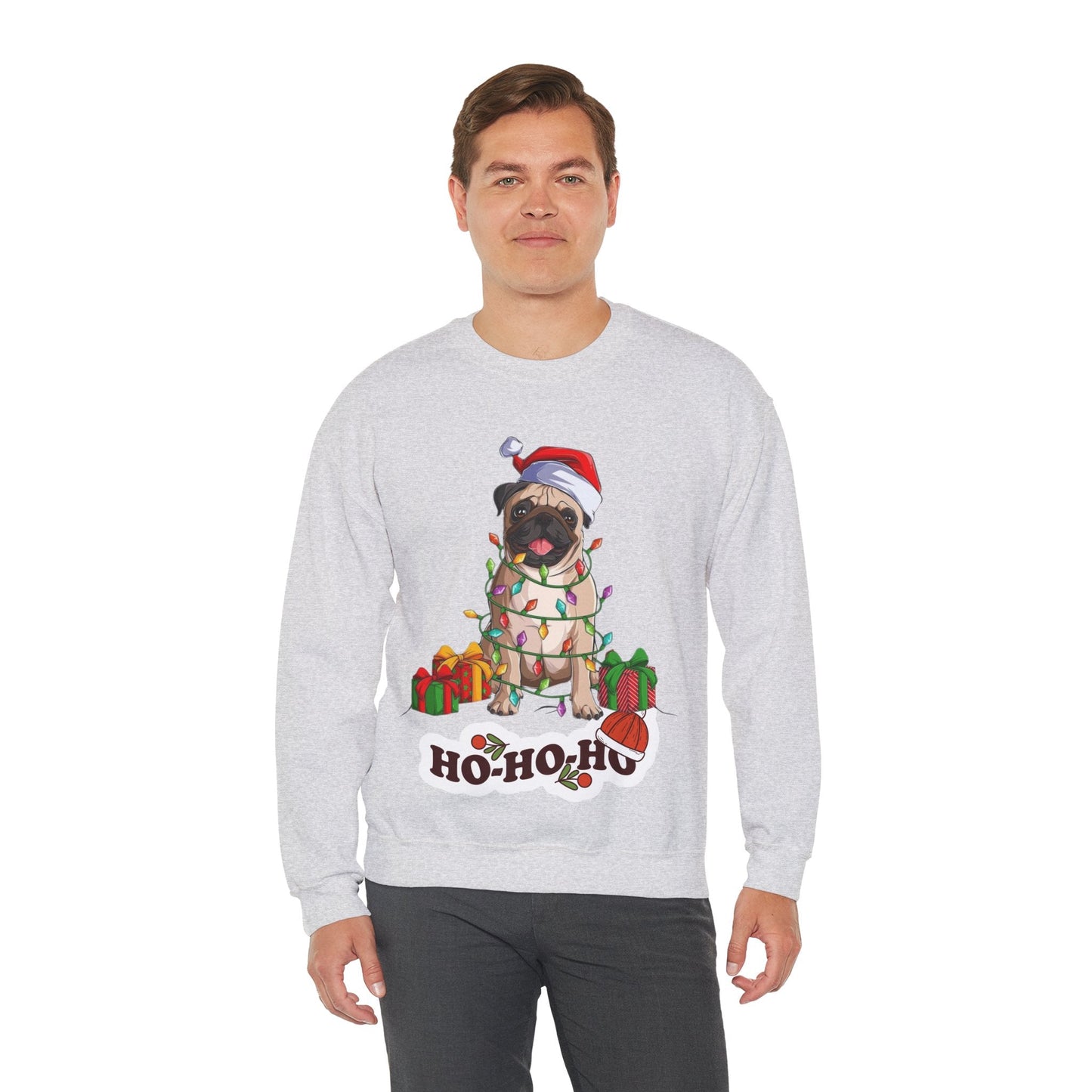 Cute Christmas Dog Sweatshirt, Christmas Dog Gift