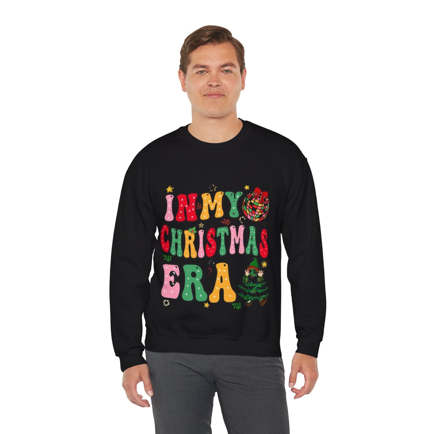 In My Christmas Era Sweatshirt, Retro Christmas Gift