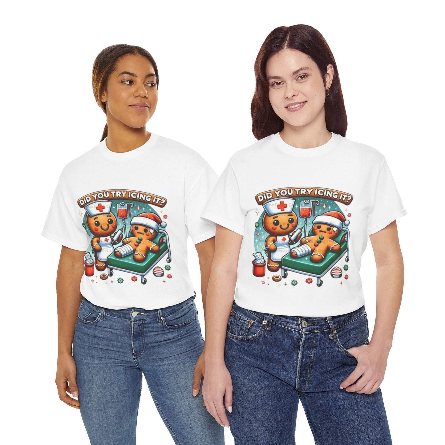 Did You Try Icing It Shirt, Nurse Christmas Shirt