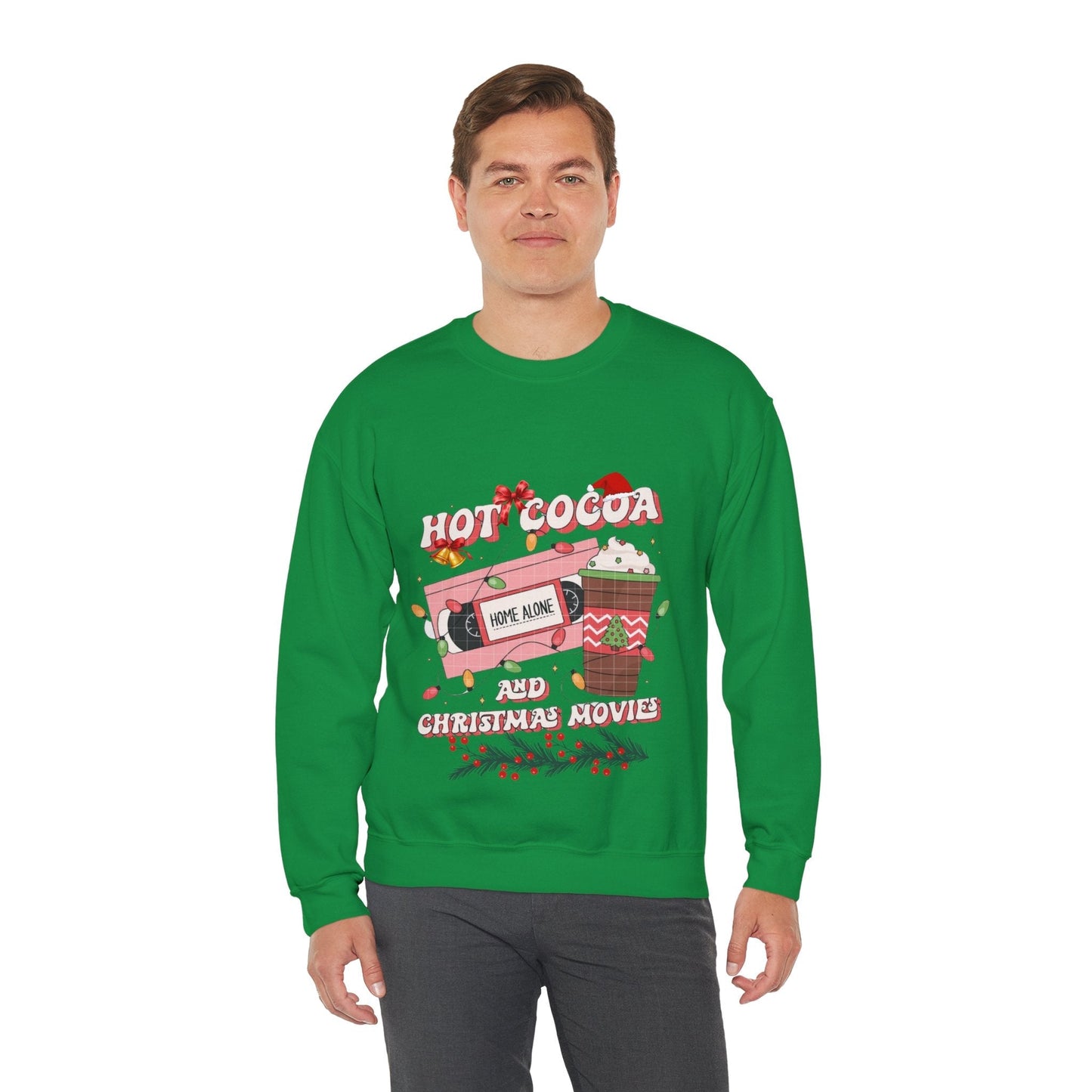 Hot Cocoa And Christmas Movies Sweatshirt, Christmas Latte Tee