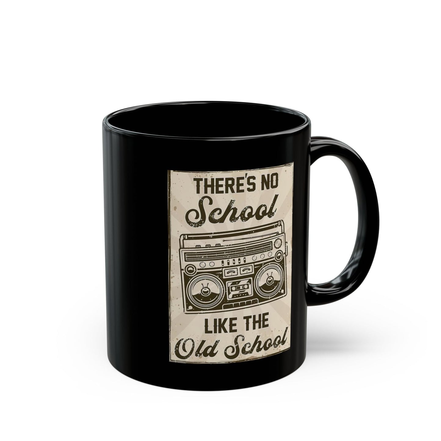 Retro Old School Mug - 11oz & 15oz Coffee Cup
