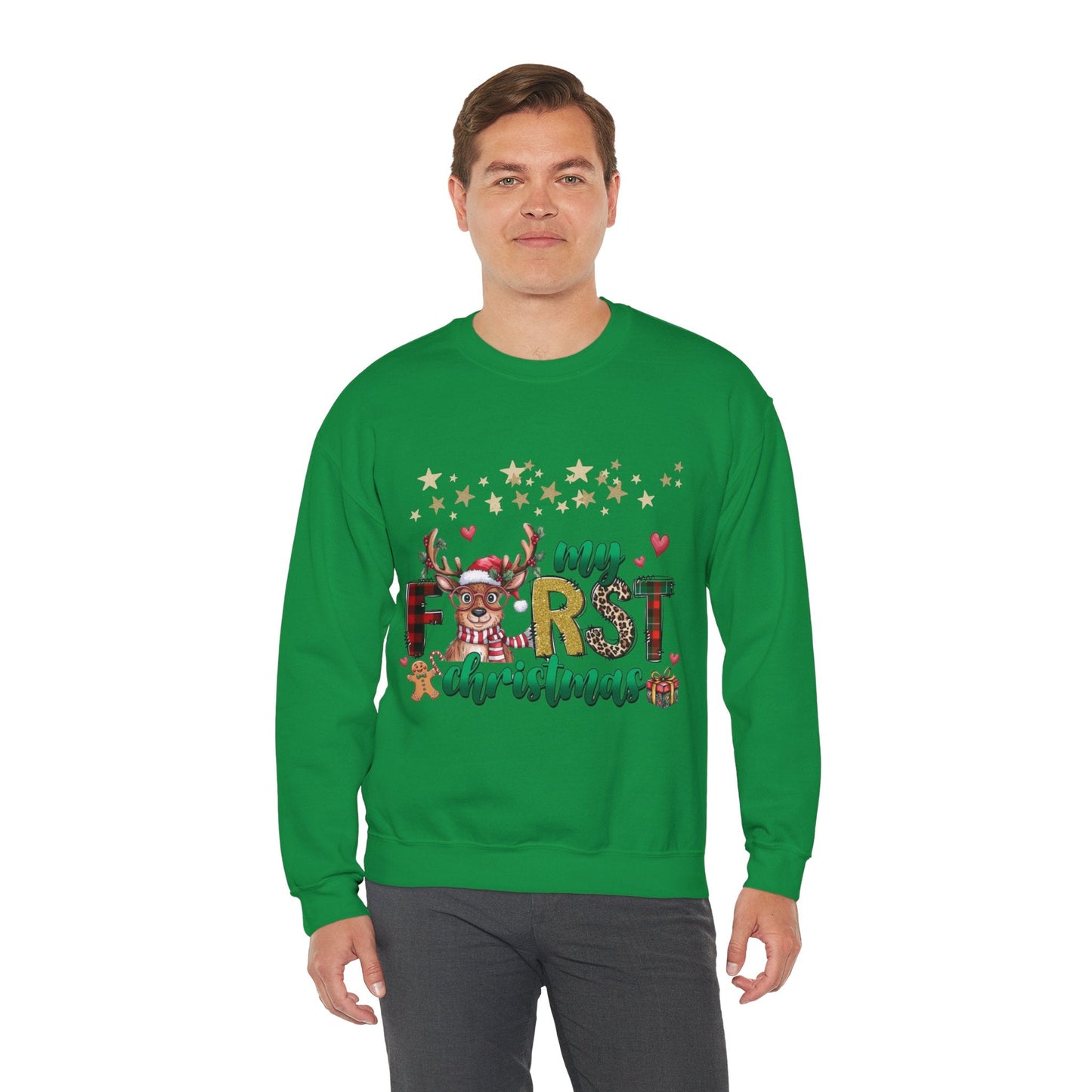 My First Christmas Sweatshirt, Family Sweatshirt Gift