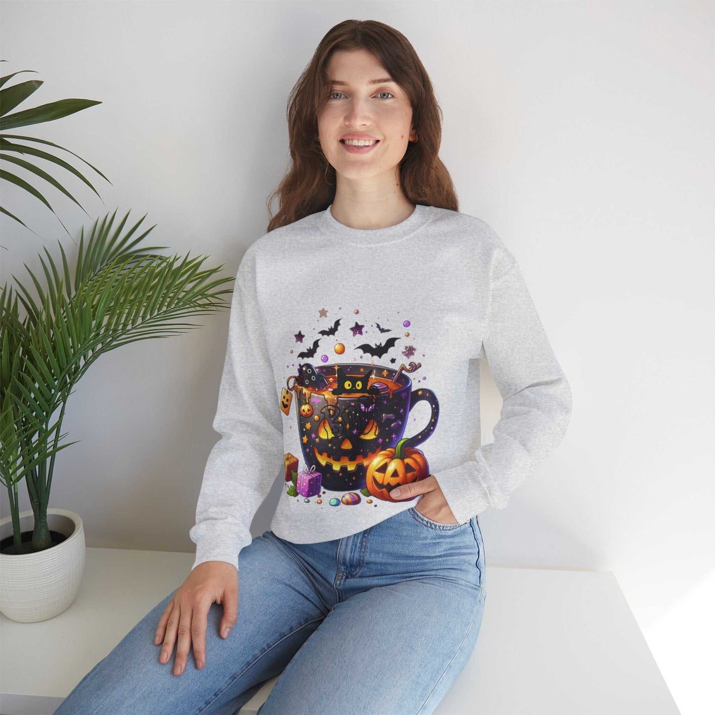 Its a Tea Sweatshirt, Halloween Sweatshirt, Pumpkin Tea Lover Gift