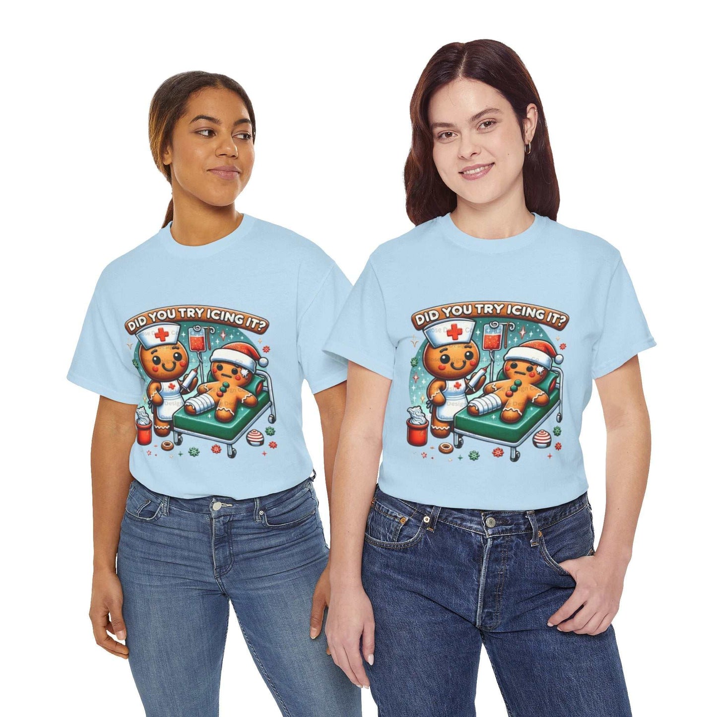 Did You Try Icing It Shirt, Nurse Christmas Shirt