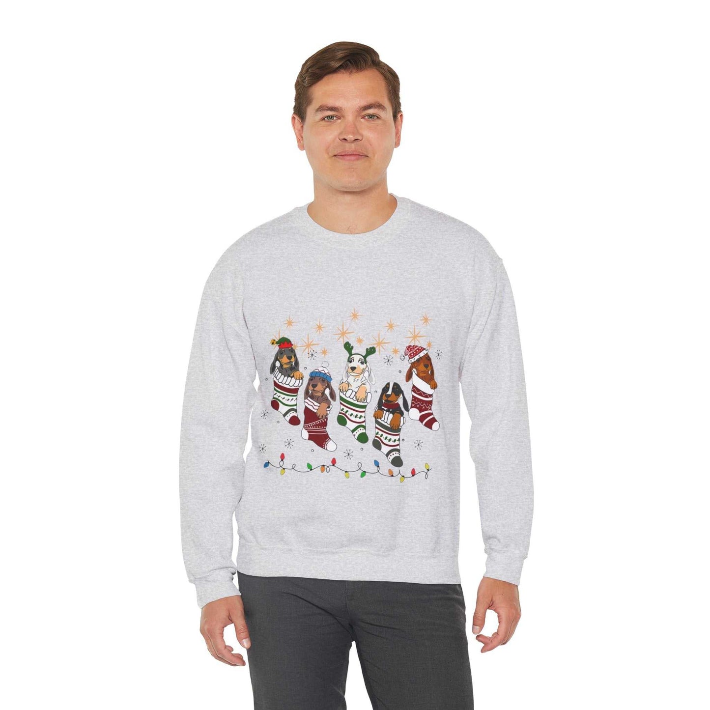 Funny Christmas Dogs Sweatshirt, Christmas Dog Gift