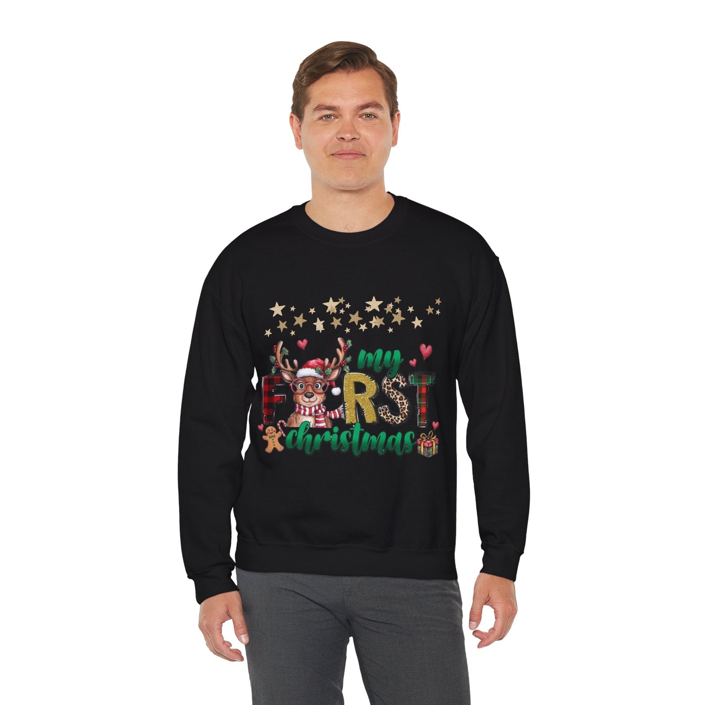 My First Christmas Sweatshirt, Family Sweatshirt Gift