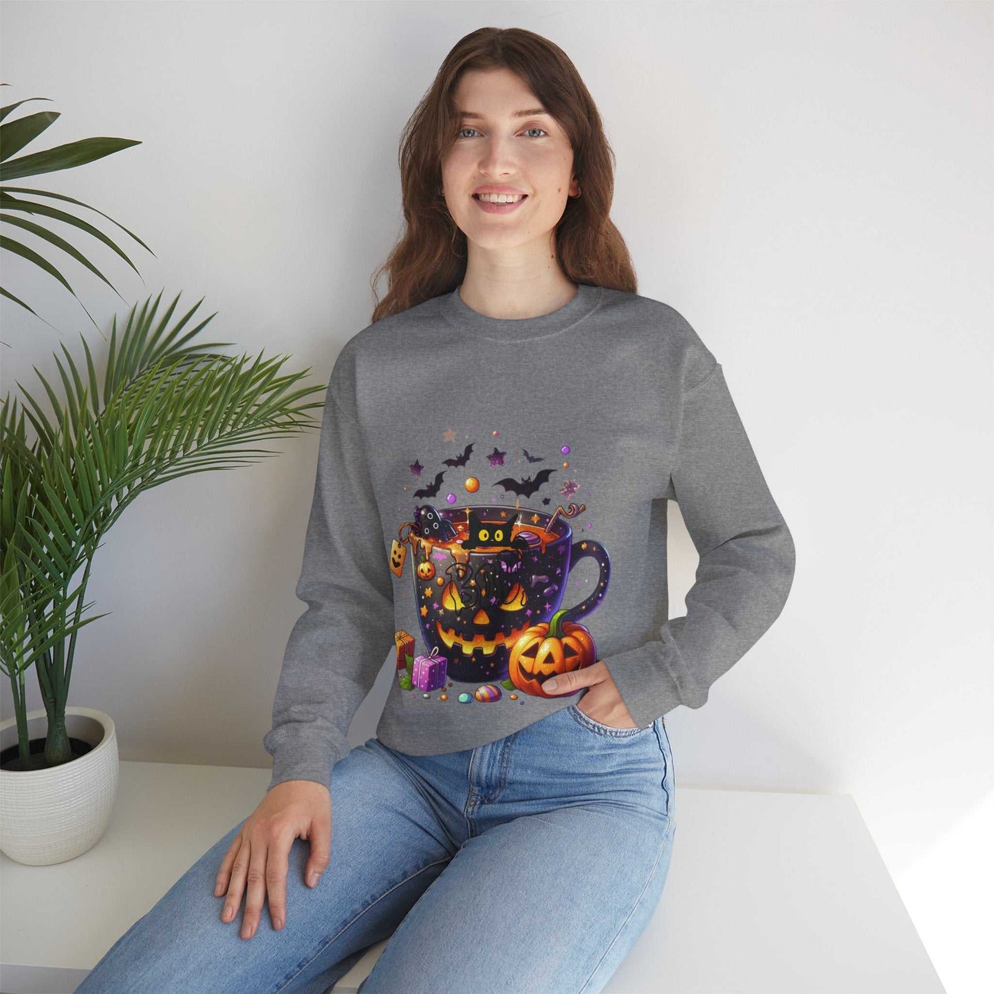 Its a Tea Sweatshirt, Halloween Sweatshirt, Pumpkin Tea Lover Gift