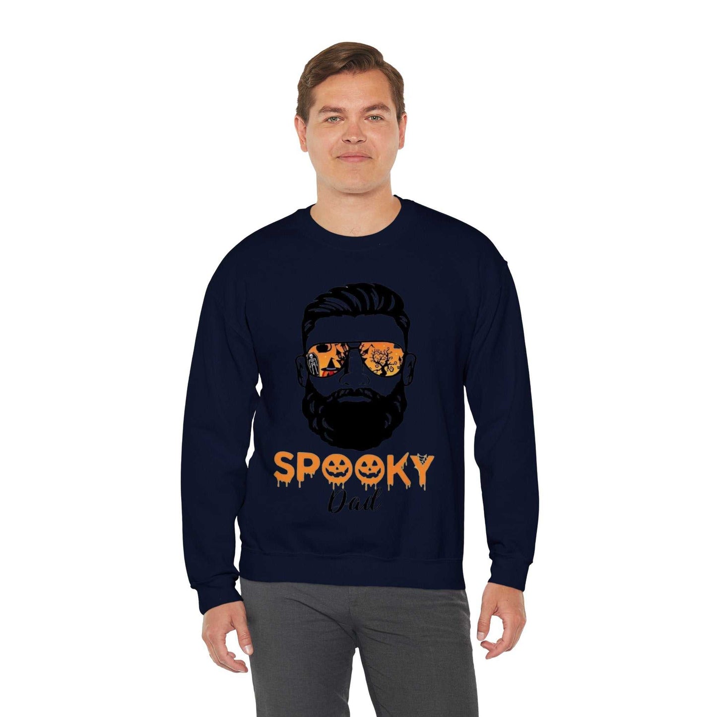 Matching Dad Halloween Sweatshirts, Couples Halloween Gift