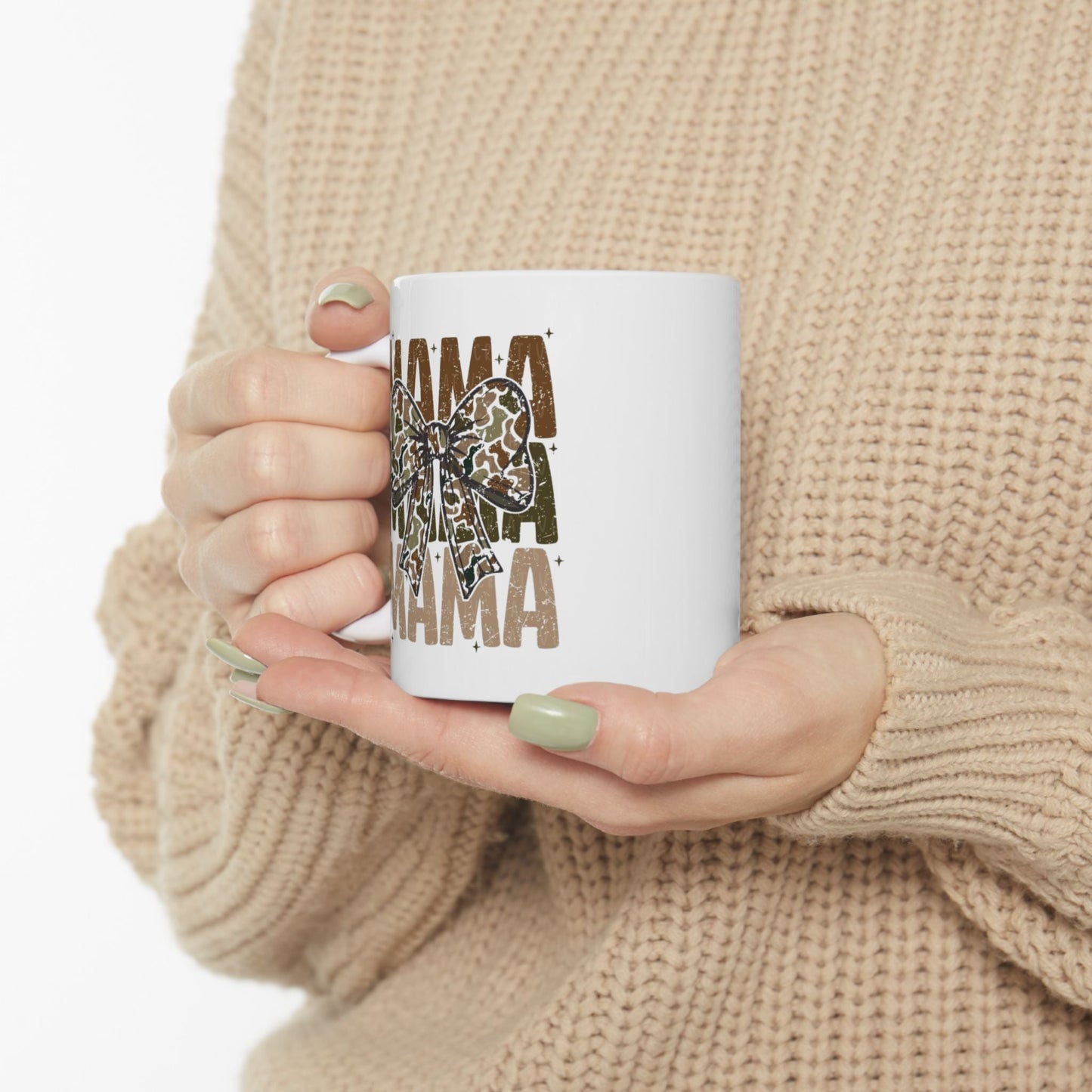 Mama Bear Ceramic Mug - 11oz & 15oz, Perfect Gift for Mother's Day