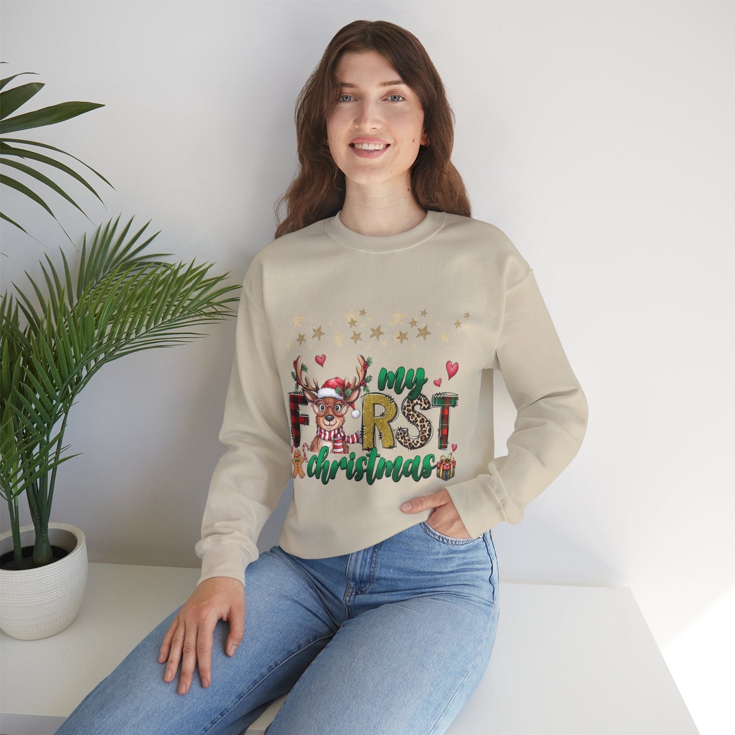 My First Christmas Sweatshirt, Family Sweatshirt Gift