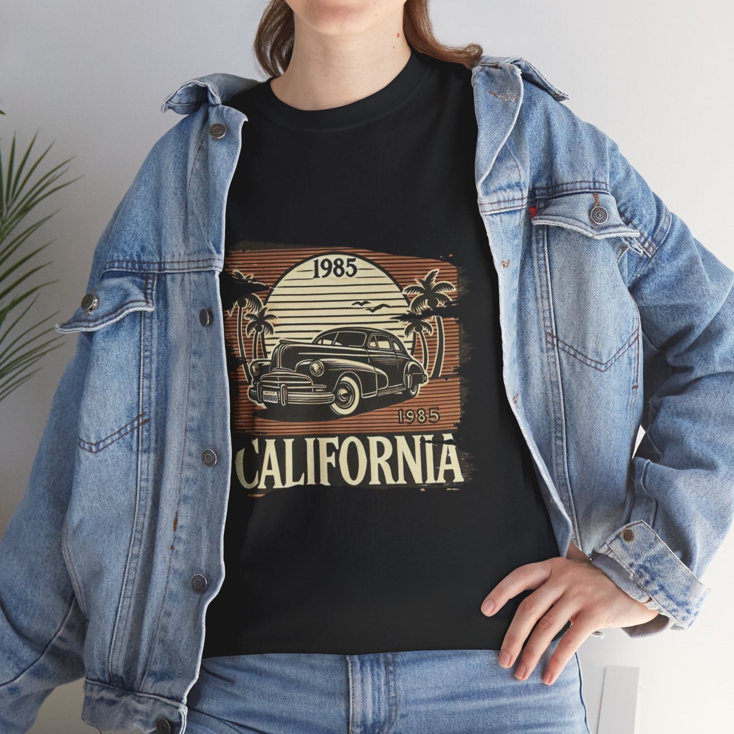 Vintage California 1985 T-Shirt, California 1985 Unisex Heavy Cotton Tee Gift