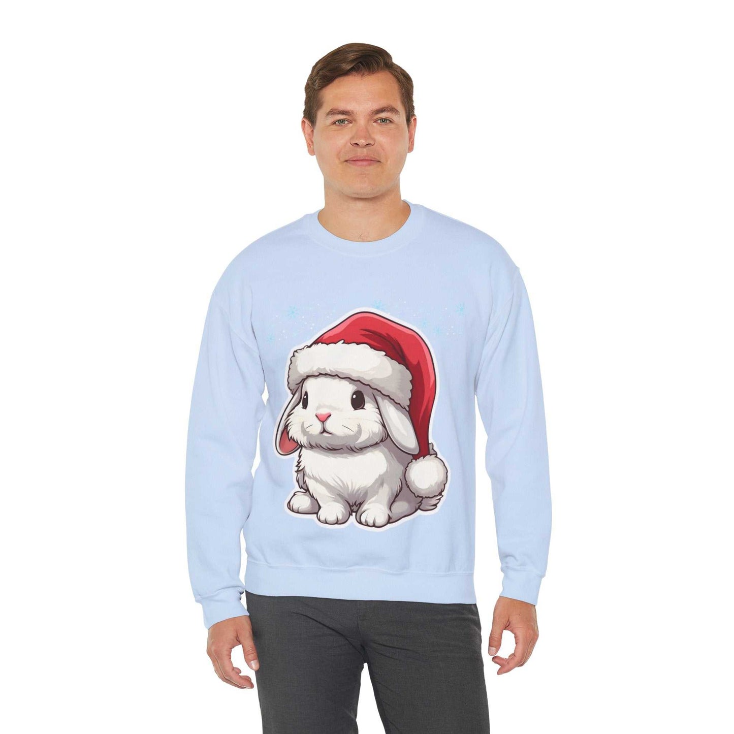Cute Rabbit Christmas Sweatshirt, Funny Rabbit Gift