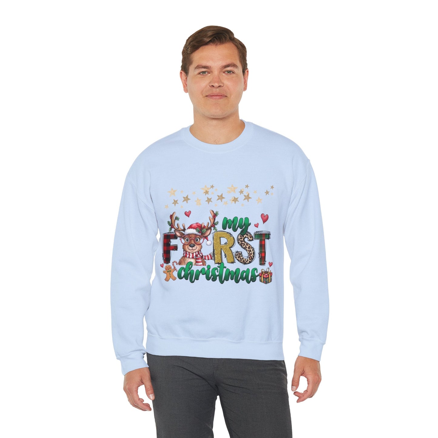My First Christmas Sweatshirt, Family Sweatshirt Gift