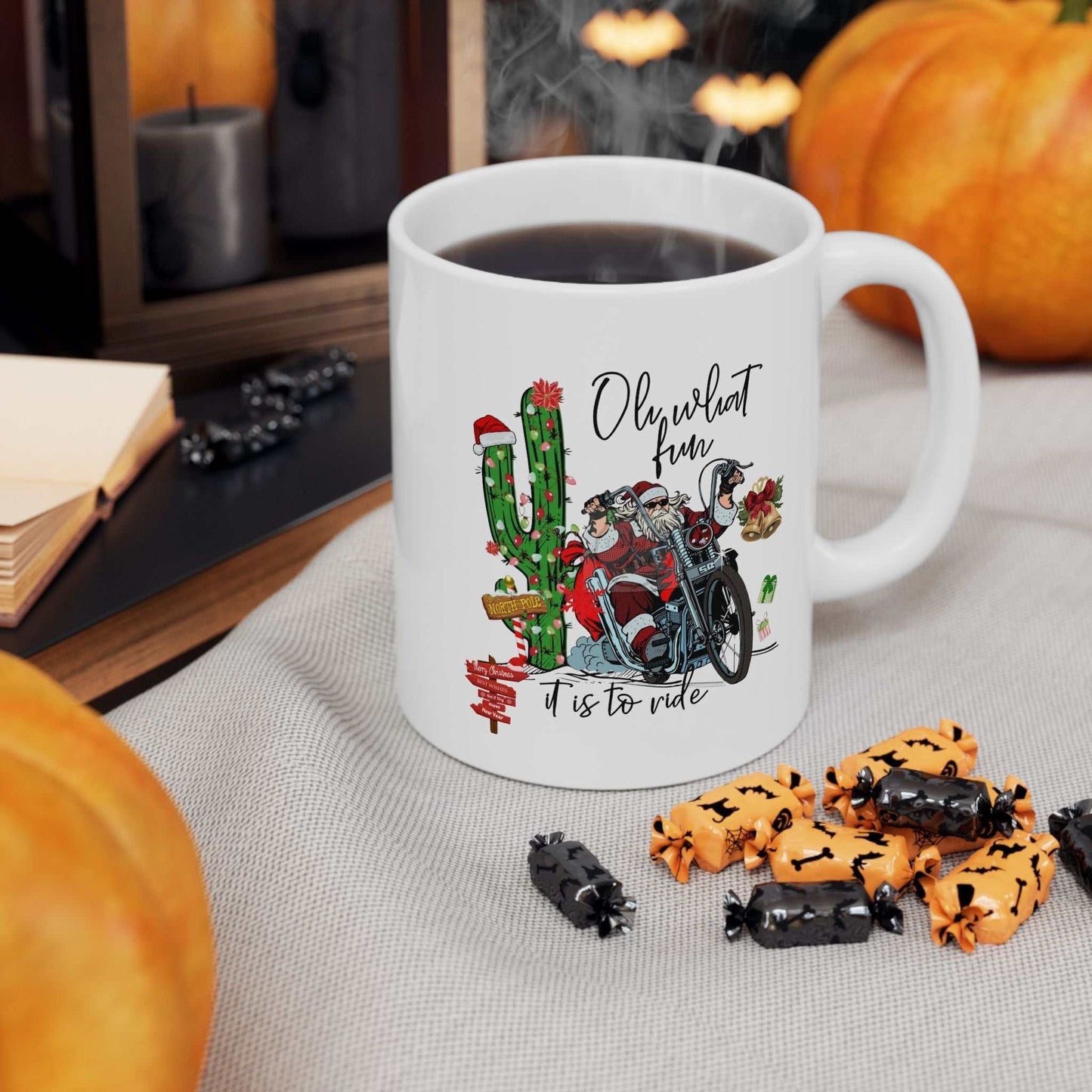 Oh What Fun It Is To Rule Mug – Festive Christmas Mug Gift for Coffee Lovers