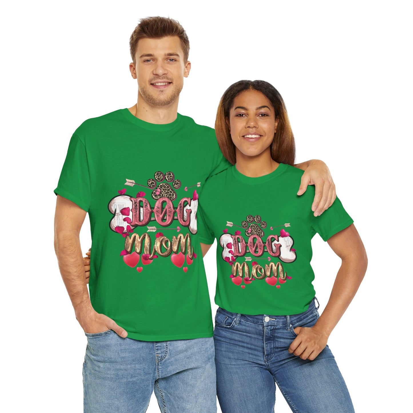 Dog Mom Valentine T-Shirt, Dog Valentine Gift for Mom