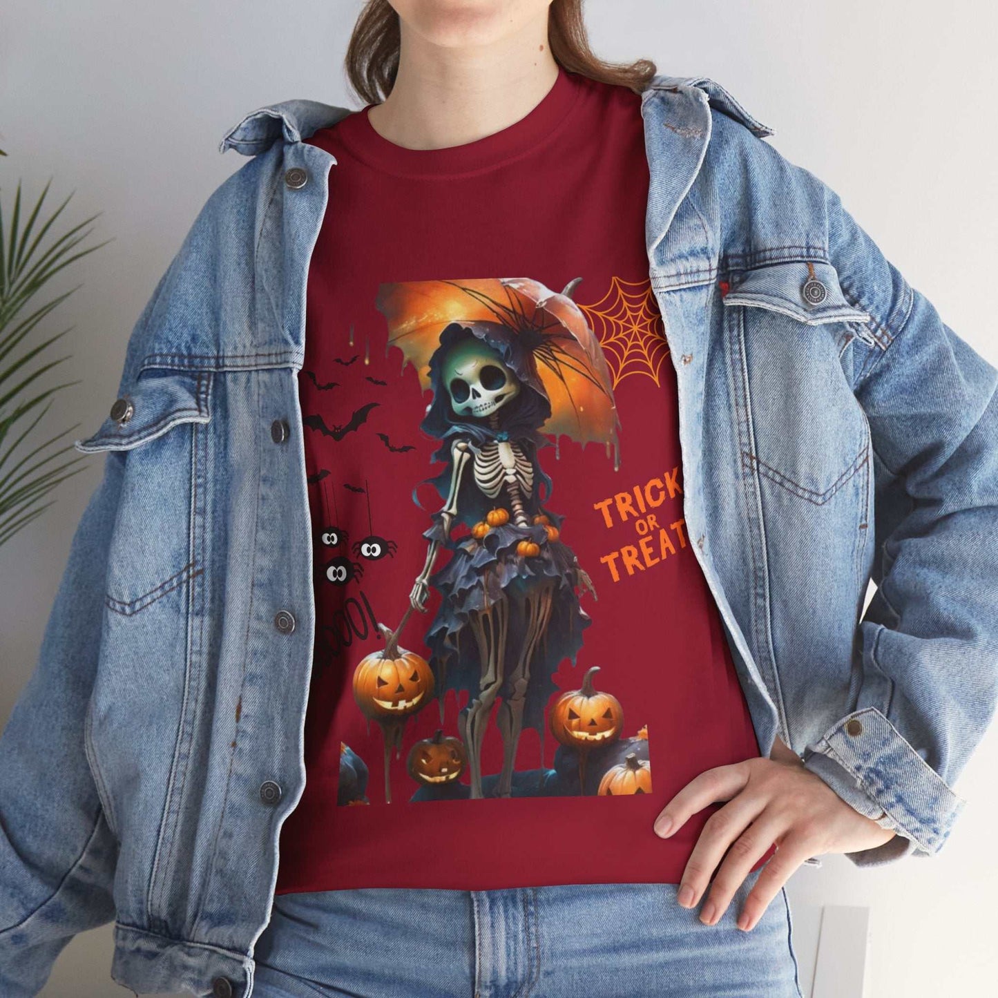 Girl Skeleton Shirt for Halloween, Baby Girl Halloween Tee Gift