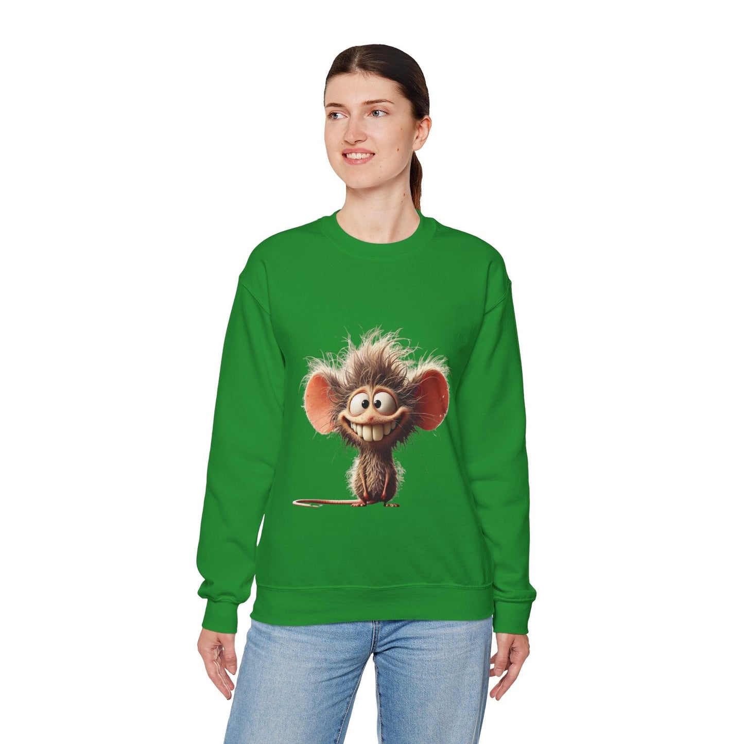 Funny Cartoon Character Unisex Crewneck Sweatshirt