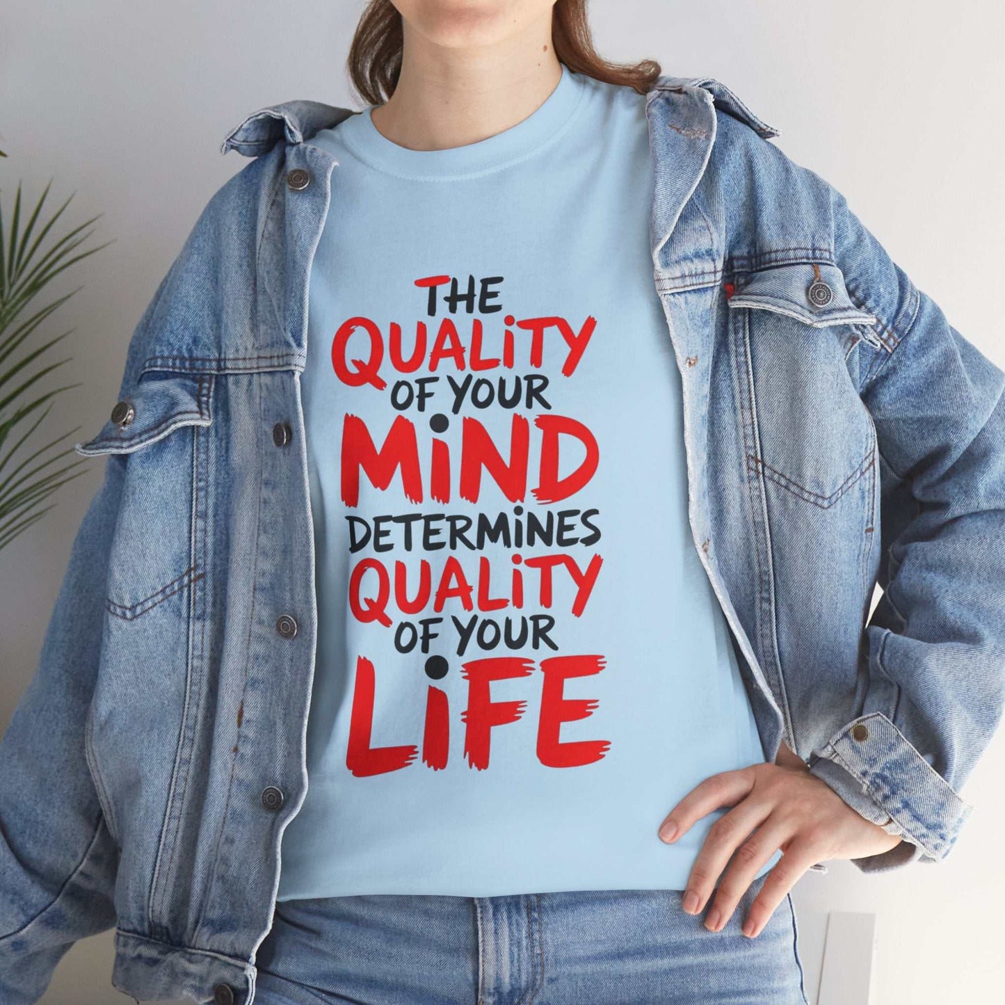 Inspiring Mind Quality Tee - Motivational Shirt, Unisex Cotton T-Shirt, Gift for Friends