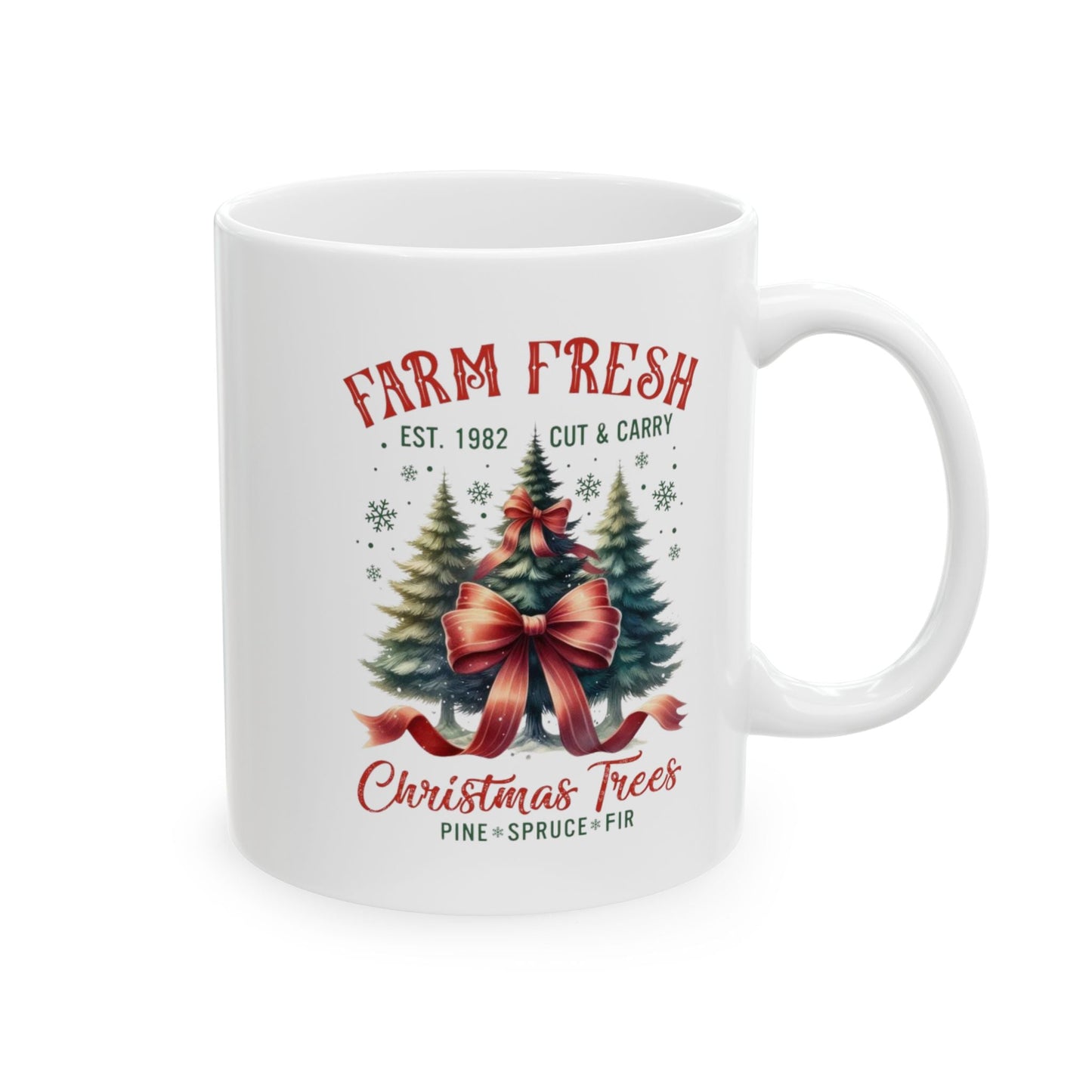 Farm Fresh Christmas Trees Mugs