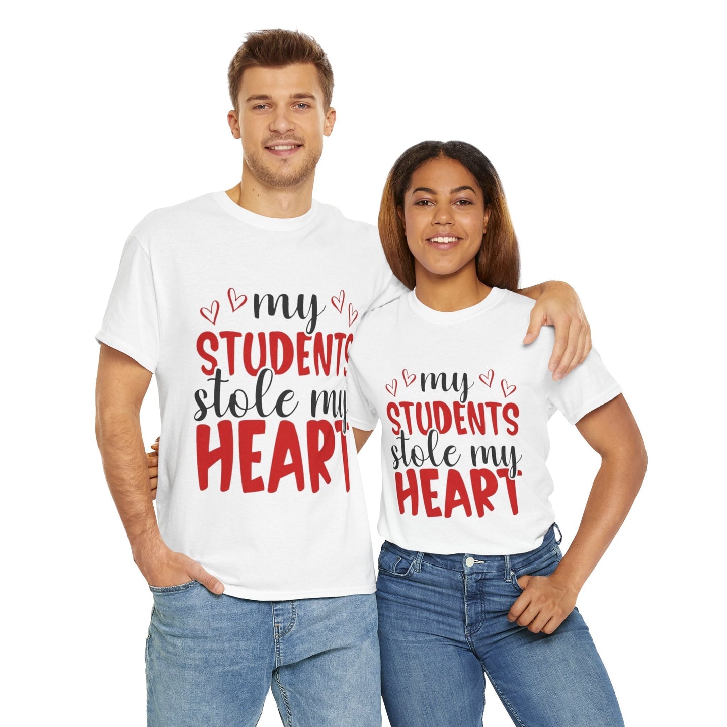 My Students Stole My Heart T-Shirt, Teacher Valentines Day Gift