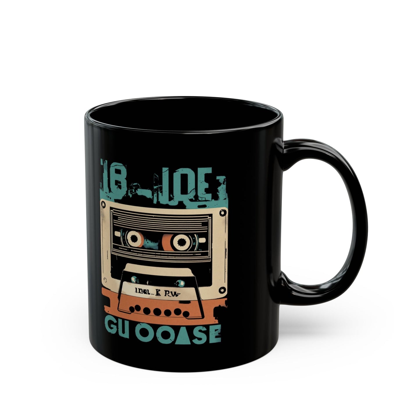 Retro Cassette Tape Coffee Mug - 11oz & 15oz Fun Gift for Music Lovers