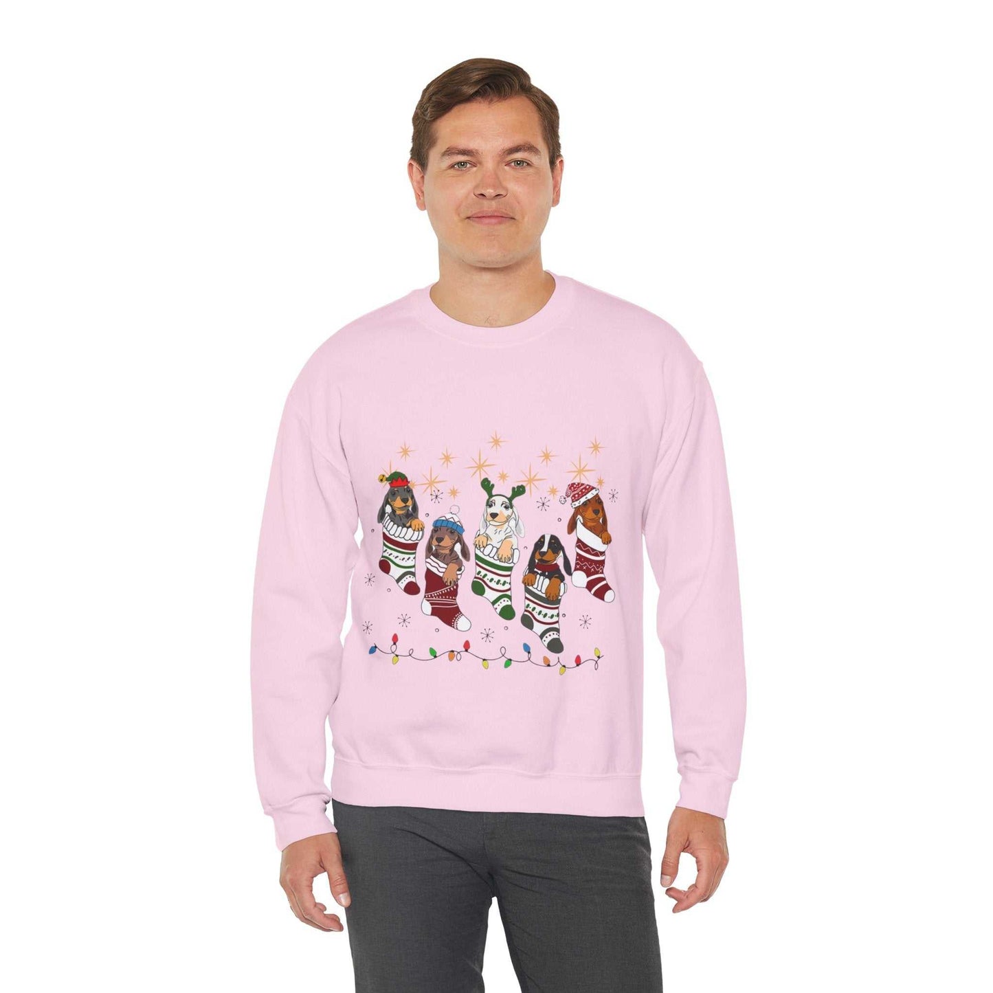 Funny Christmas Dogs Sweatshirt, Christmas Dog Gift