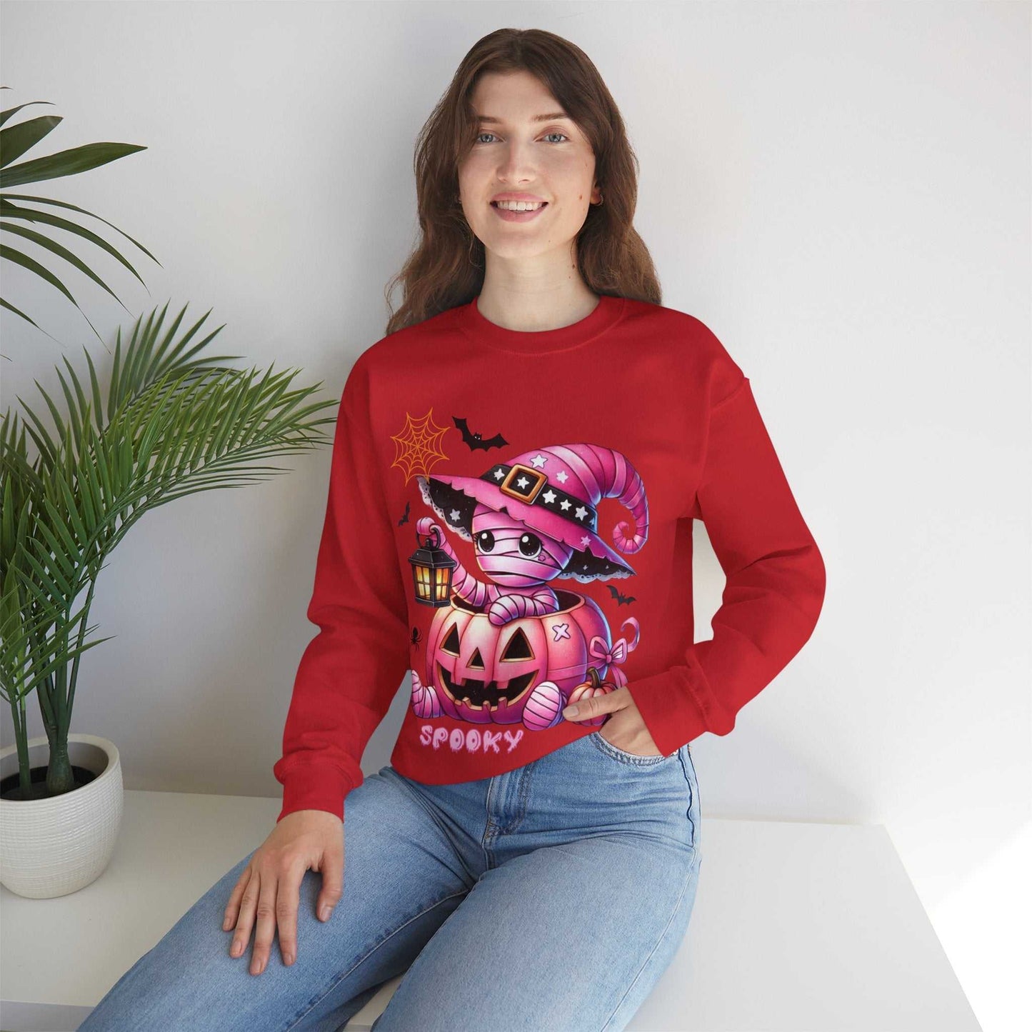 Funny Kids Halloween Sweatshirt, Spooky Season Gift