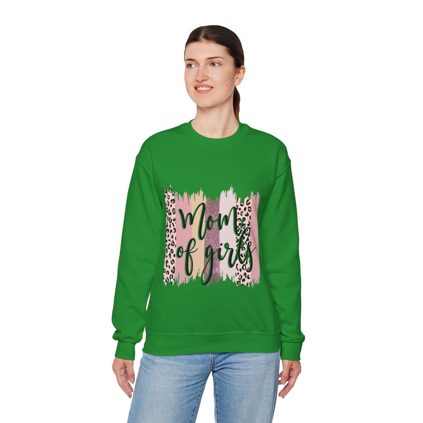 Mom of Girls Crewneck Sweatshirt - Stylish & Comfy Gift for Moms