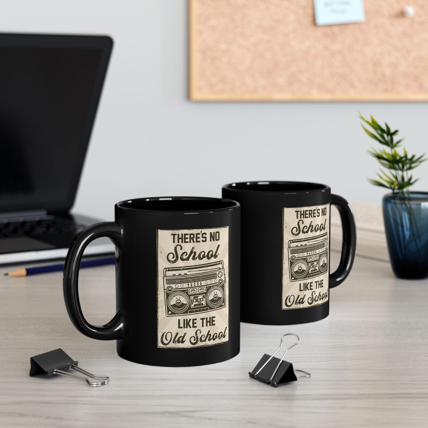 Retro Old School Mug - 11oz & 15oz Coffee Cup
